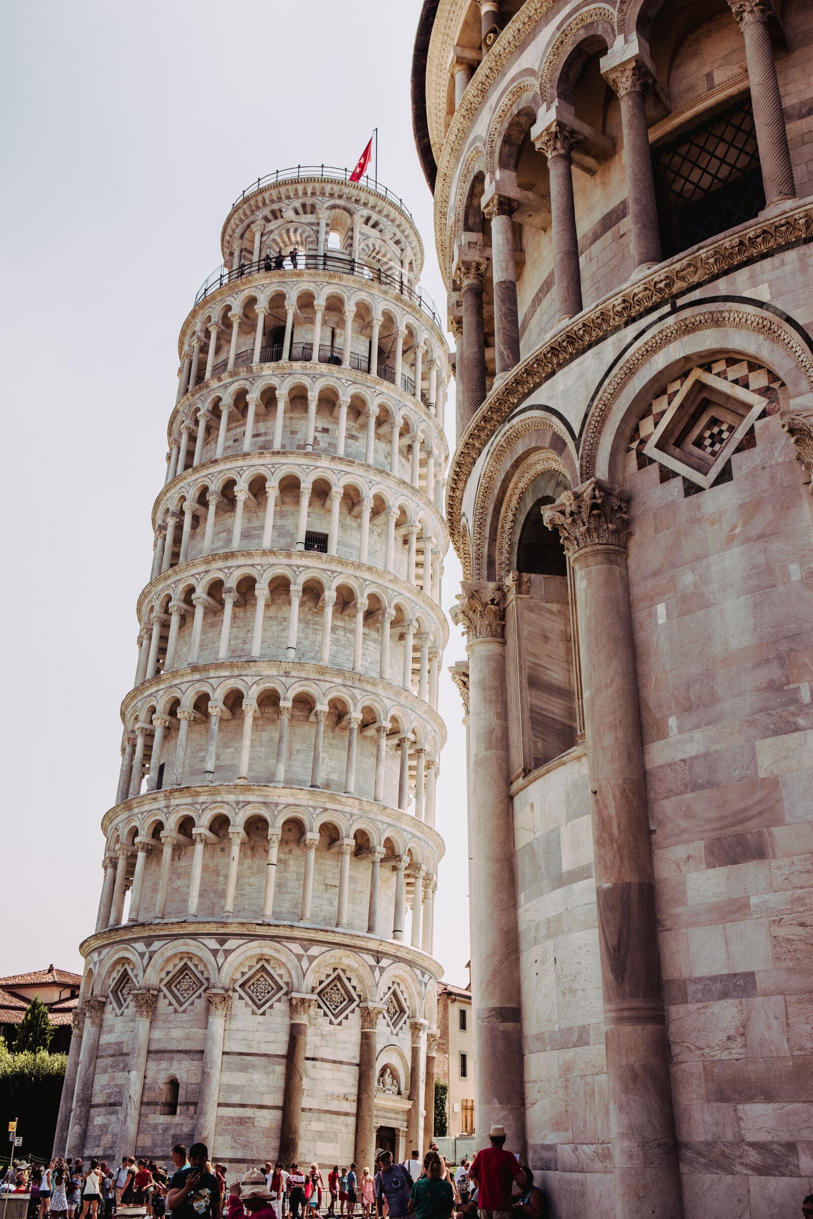 Canon EOS 6D Mark II + Canon EF 24-70mm F4L IS USM sample photo. Pisa, italy, tower photography