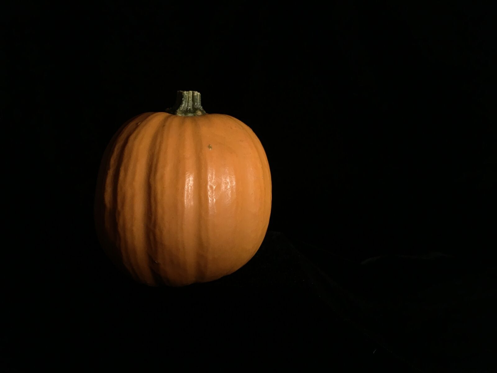 Apple iPad Pro sample photo. Pumpkin, black, orange photography
