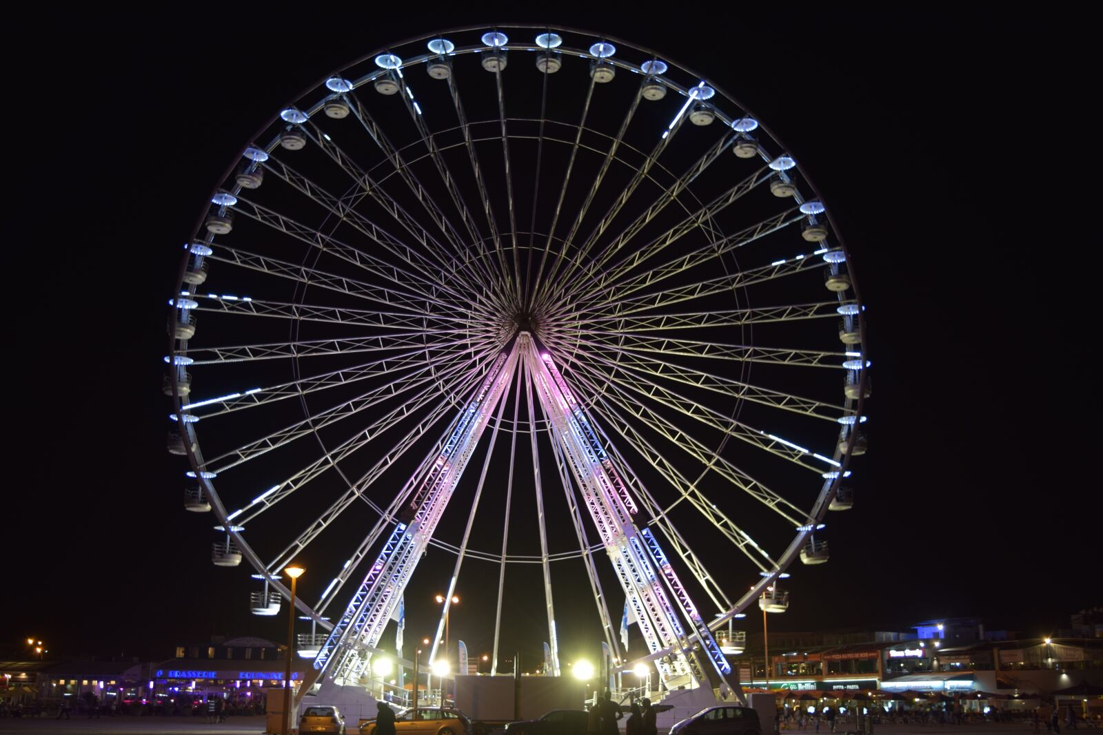 Nikon D5300 sample photo. Ferris wheel, festival, marseille photography