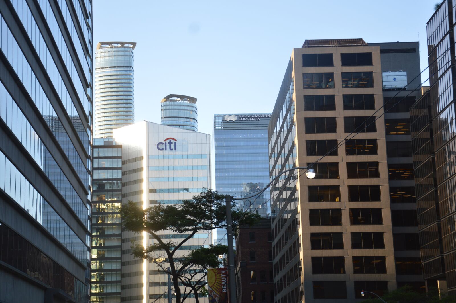 Nikon D3200 sample photo. Cityview, downtown, office, building photography