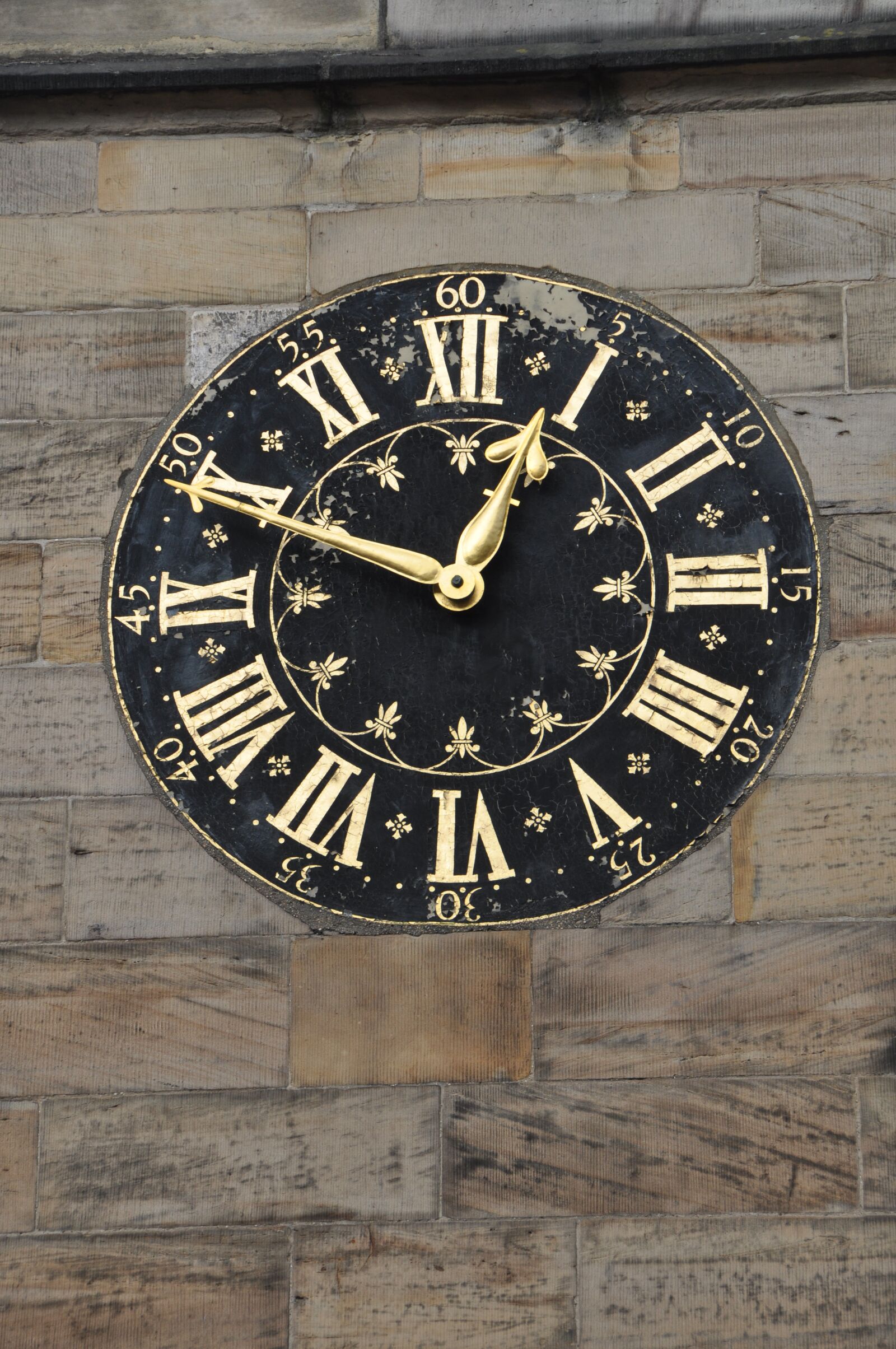 Nikon D5000 sample photo. Clock, roman numerals, hours photography