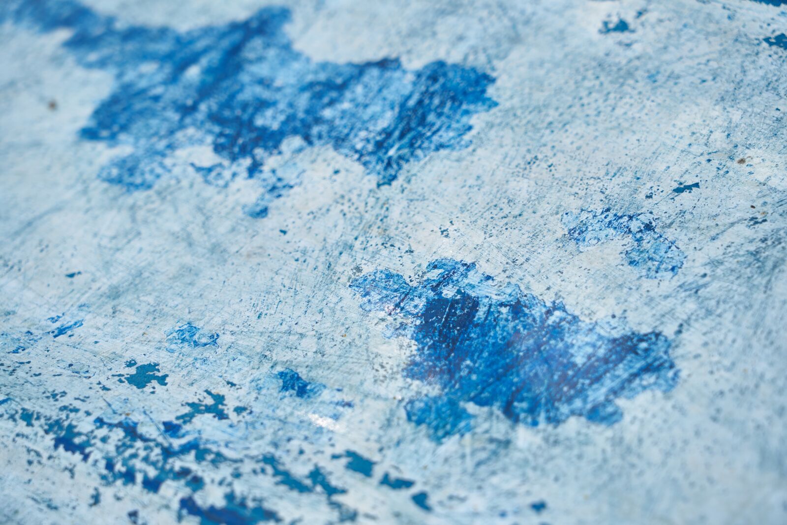 Sony a7R II sample photo. Plaster, white, blue photography