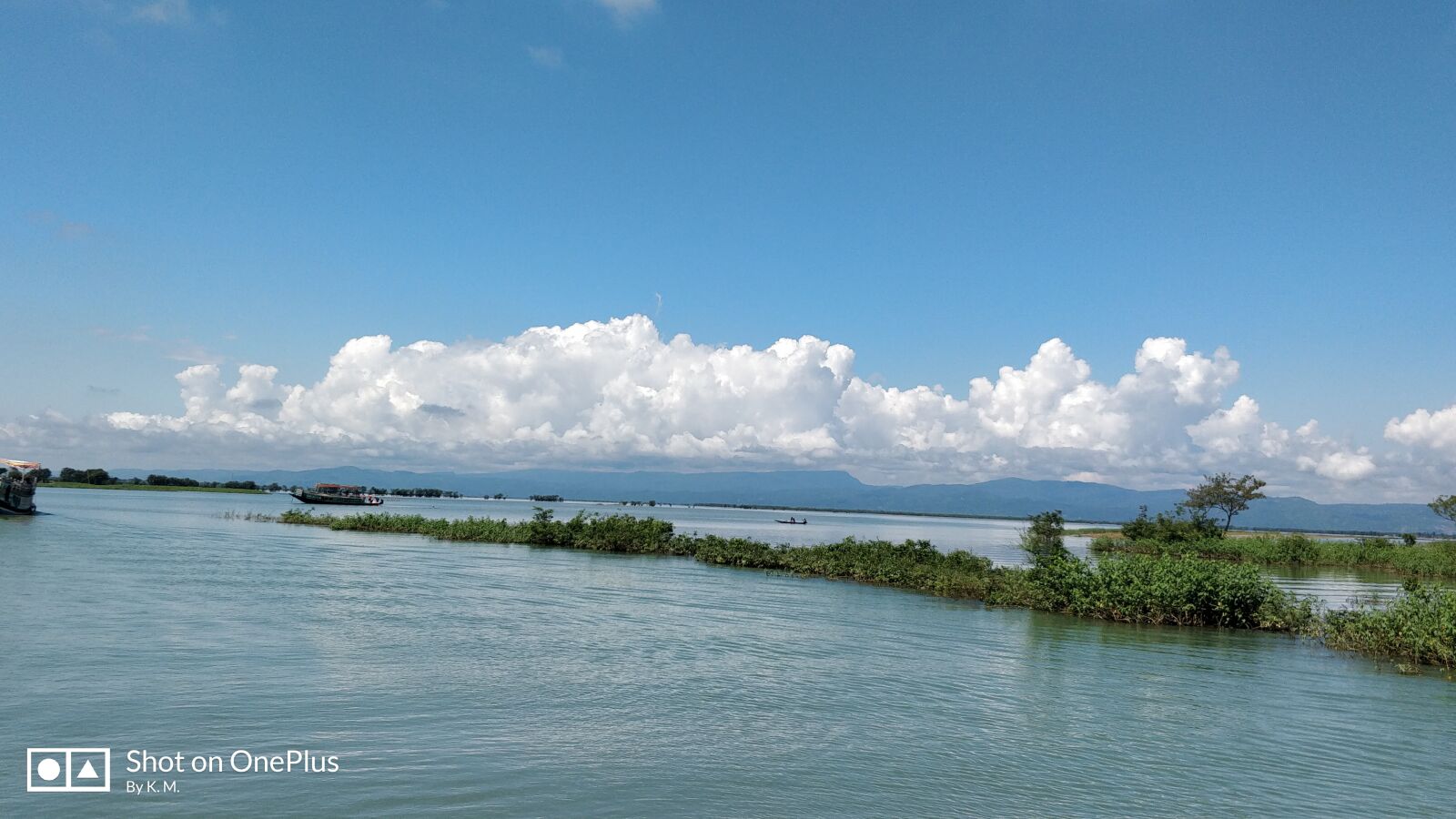 OnePlus 5 sample photo. Nature, sky and lake photography