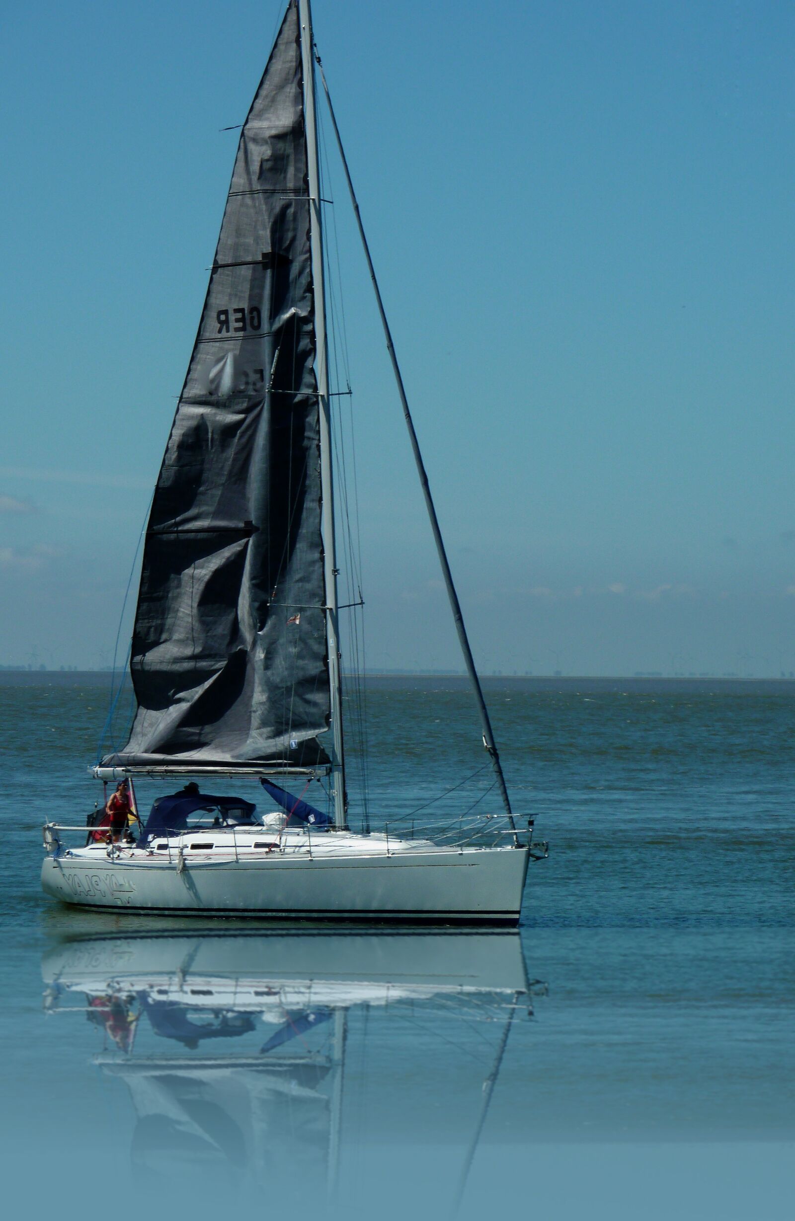 Panasonic DMC-TZ7 sample photo. Sail, sailing, water sports photography