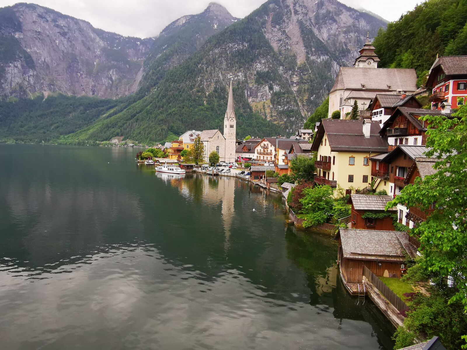 HUAWEI LYA-L29 sample photo. Hallstatt, history, unesco photography