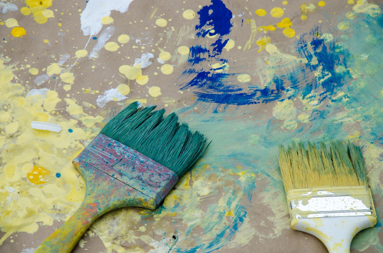 Nikon D7000 sample photo. Paint, colors, brush photography