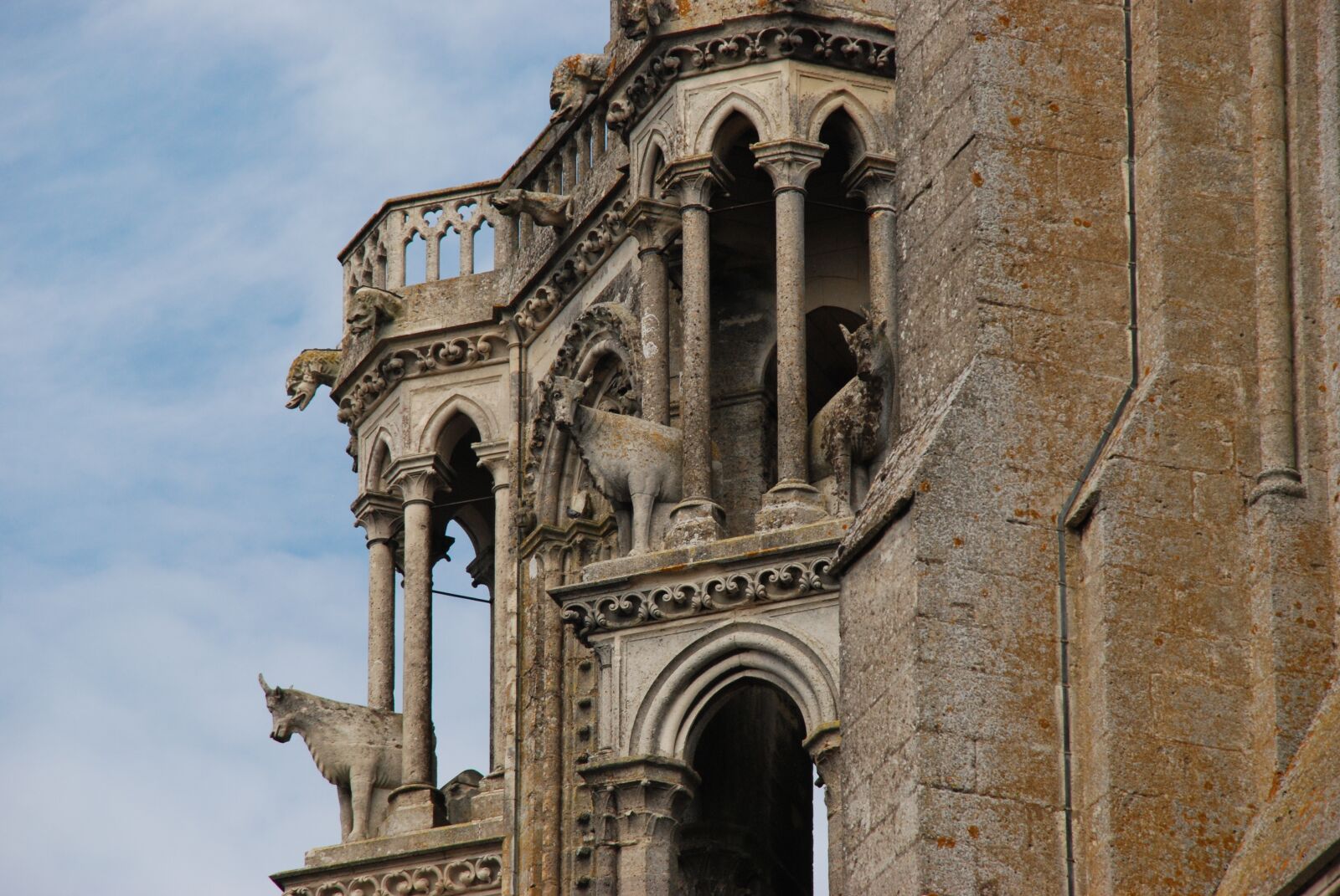 Nikon D80 sample photo. Cathedral, laon, france photography