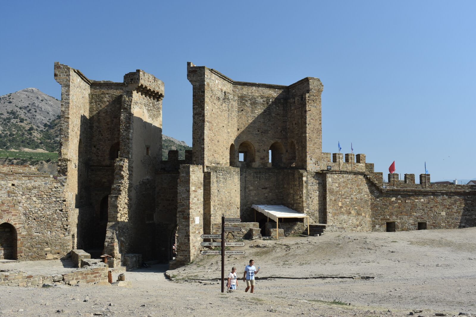 Nikon D3400 sample photo. Fortress, genoa, sudak and photography