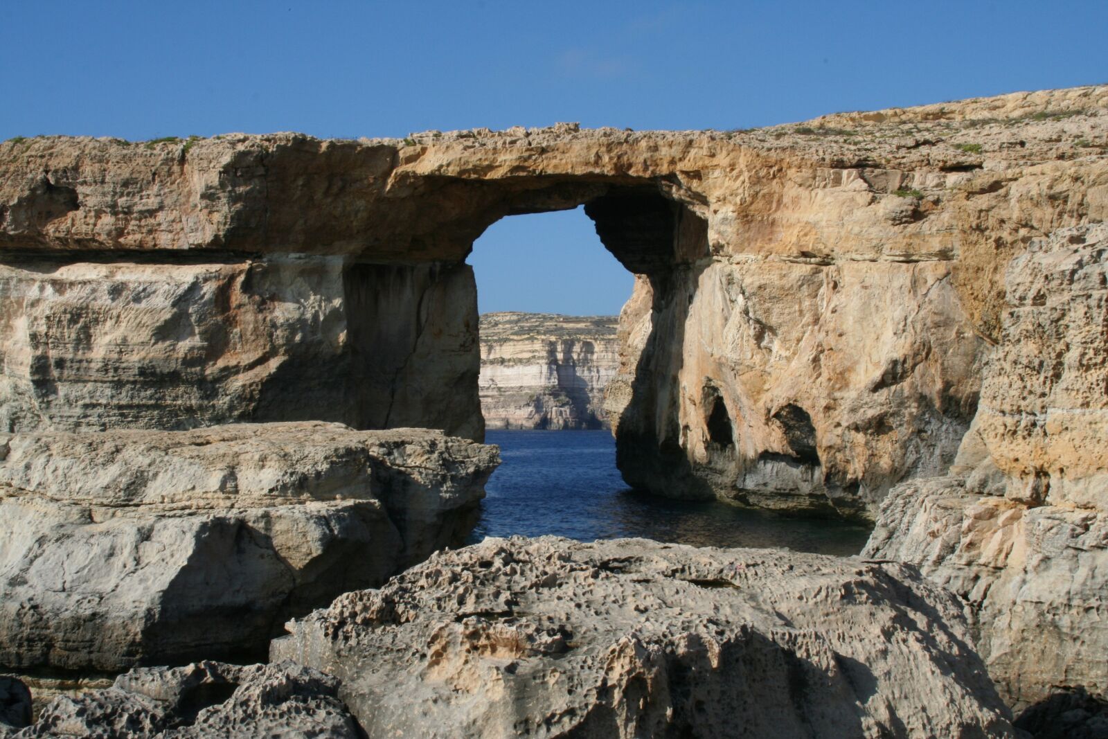 Canon EOS 350D (EOS Digital Rebel XT / EOS Kiss Digital N) sample photo. Malta, azur window, island photography