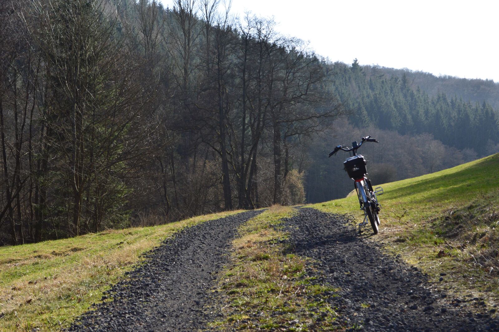 Nikon D3200 sample photo. Cycling, bicycle tour, eifel photography