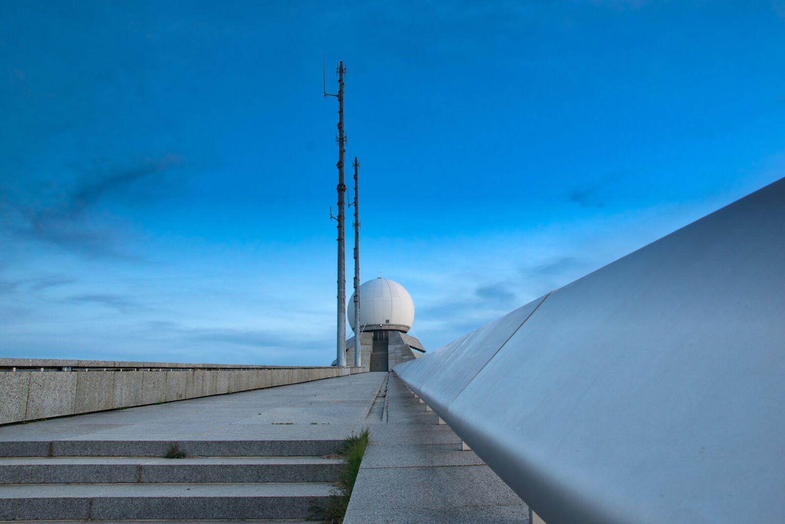 Nikon D5300 sample photo. Radar station, stairs, radar photography