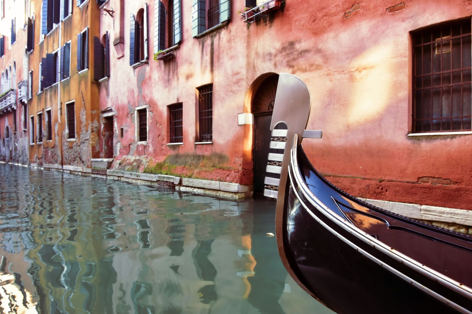 Nikon D5600 sample photo. Gondola, venice, channel photography
