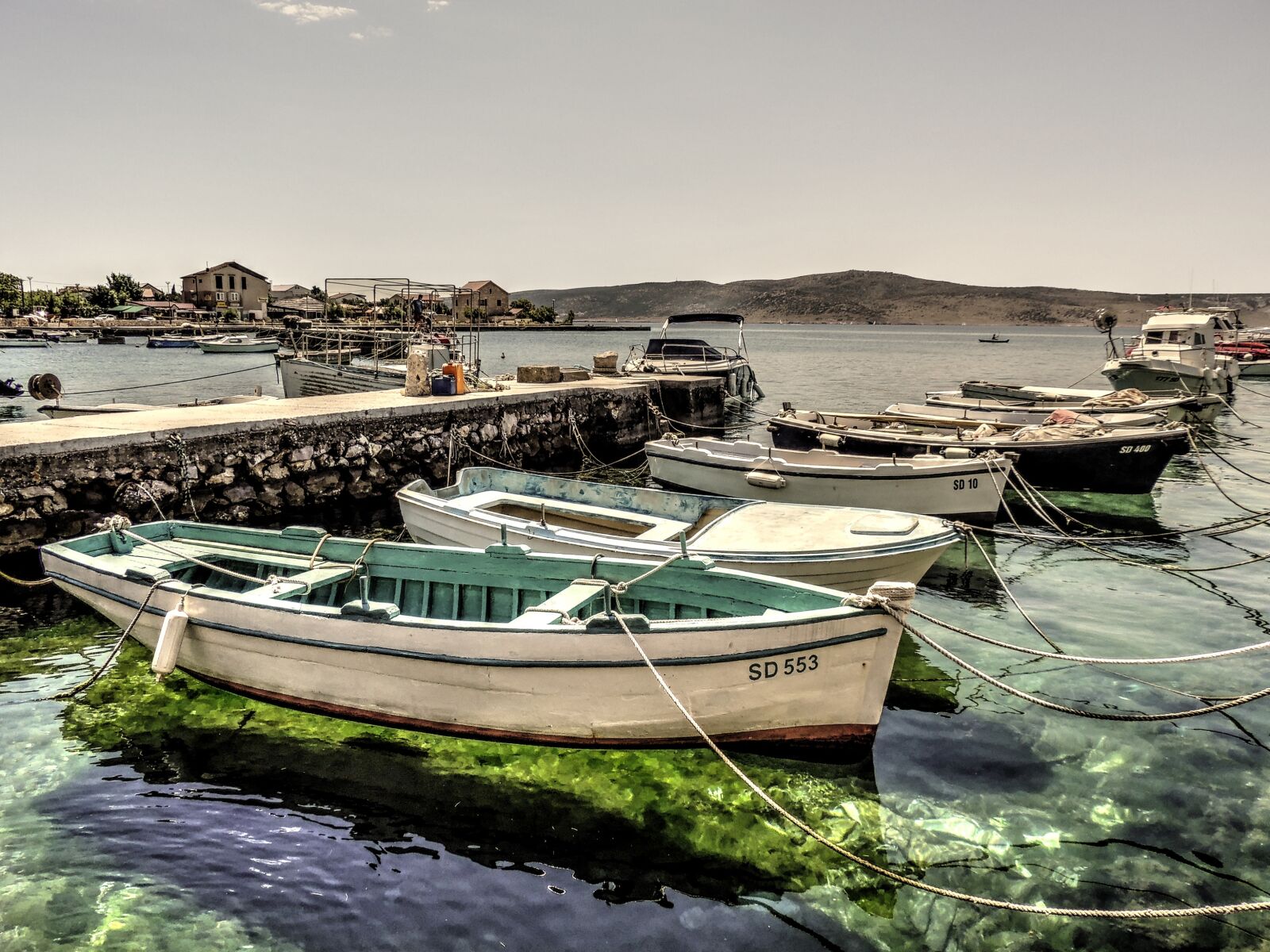 Nikon Coolpix P510 sample photo. Senj, port, fishing boat photography