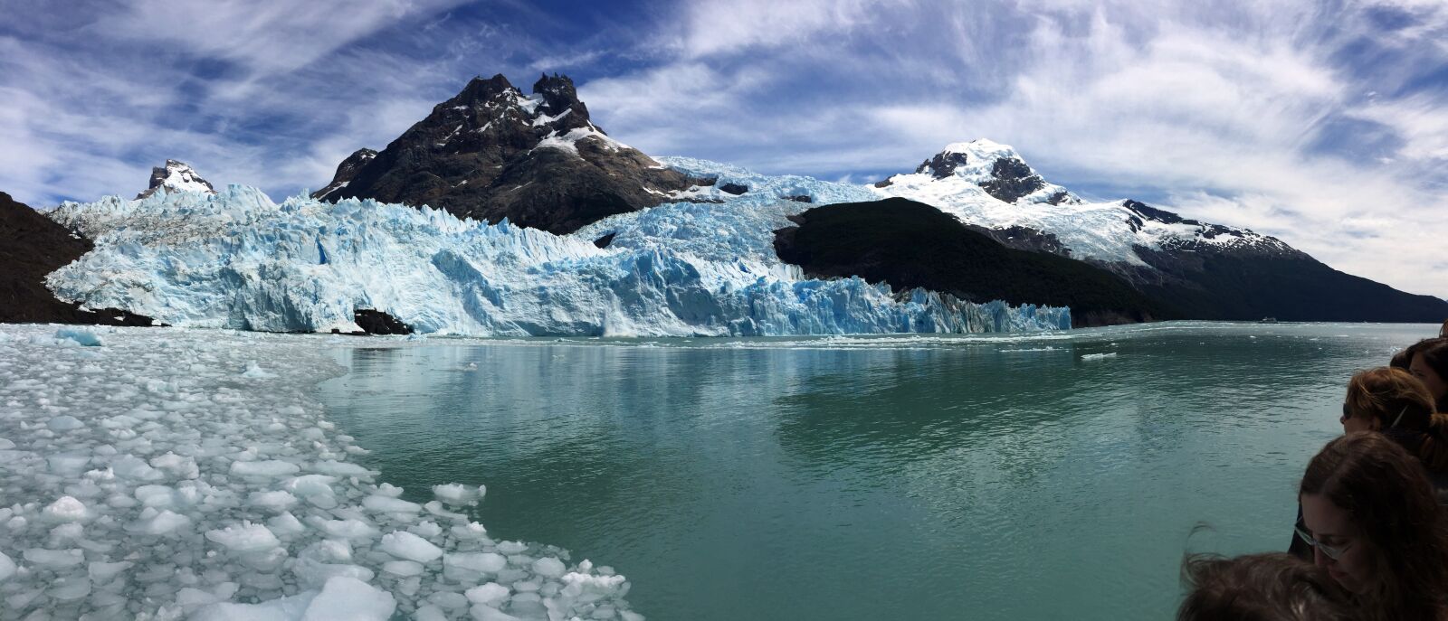 iPhone 6 back camera 4.15mm f/2.2 sample photo. Glacier, lake, sky photography