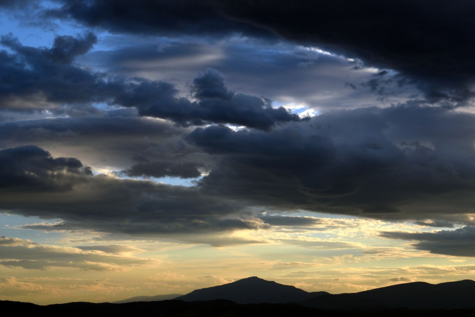 Nikon D3300 sample photo. Sunset, sky, clouds photography