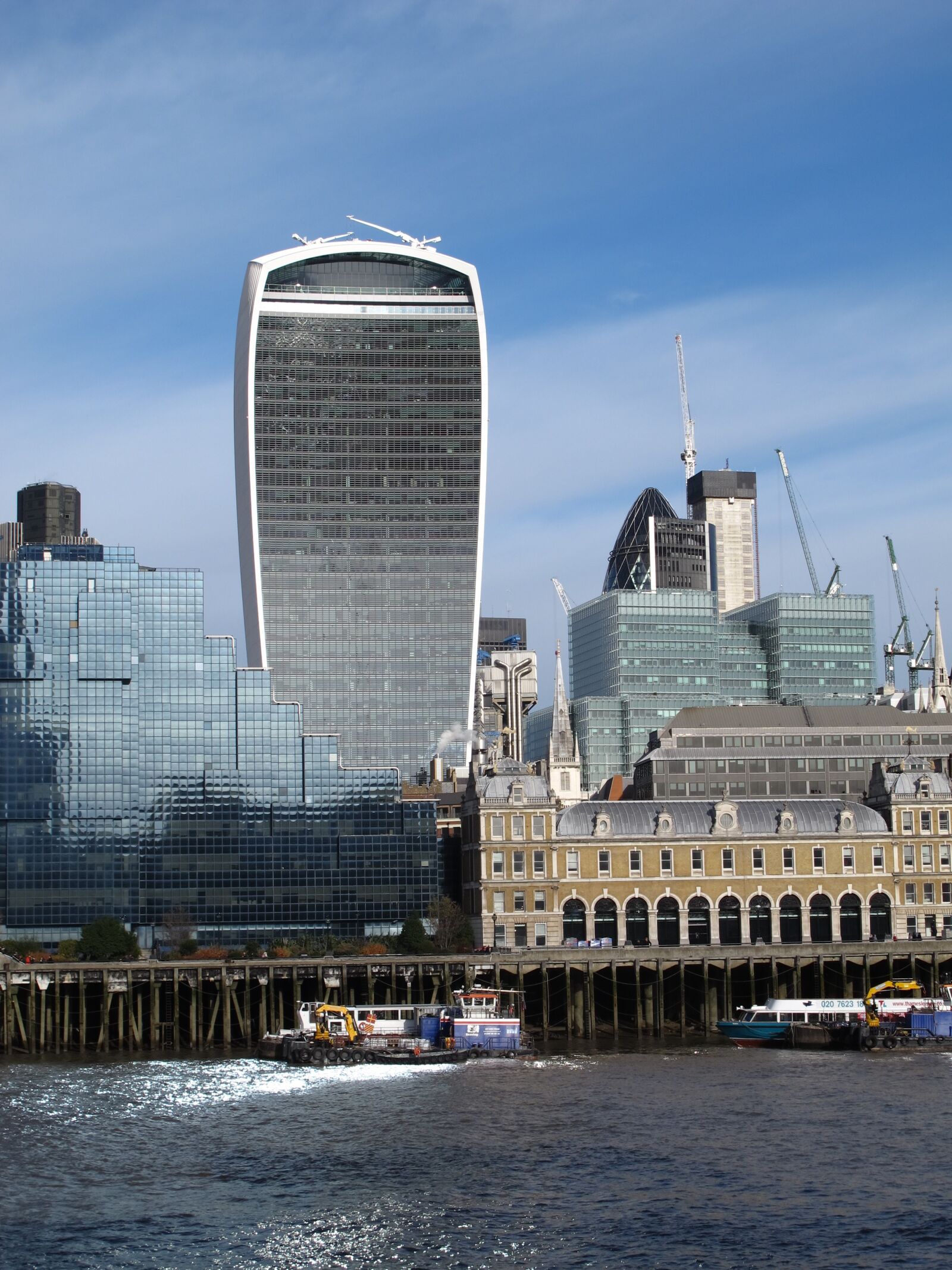 Canon PowerShot G12 sample photo. London, sky garden, river photography