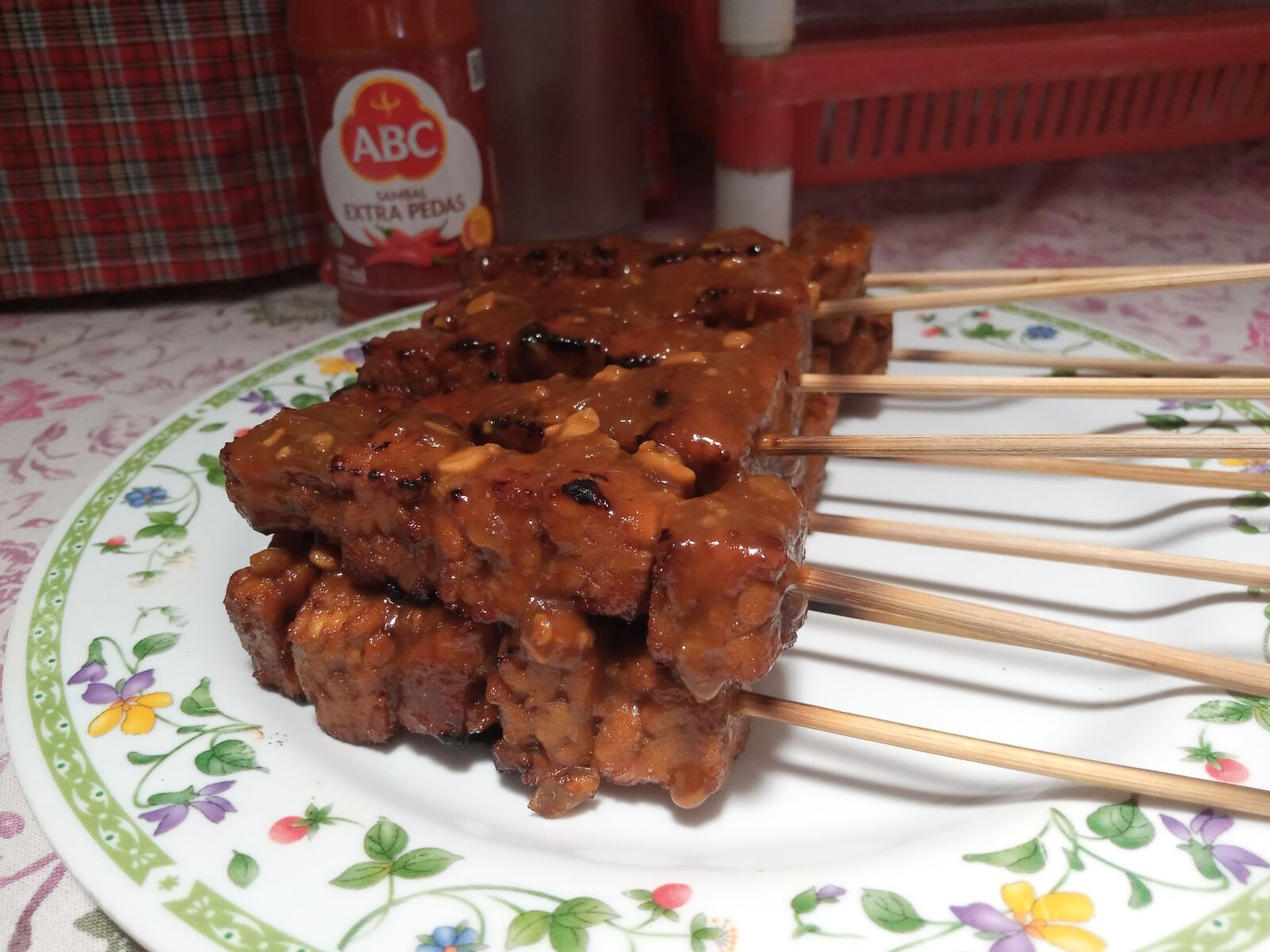INFINIX MOBILITY LIMITED Infinix X650C sample photo. Traditional foods, foods, satay photography
