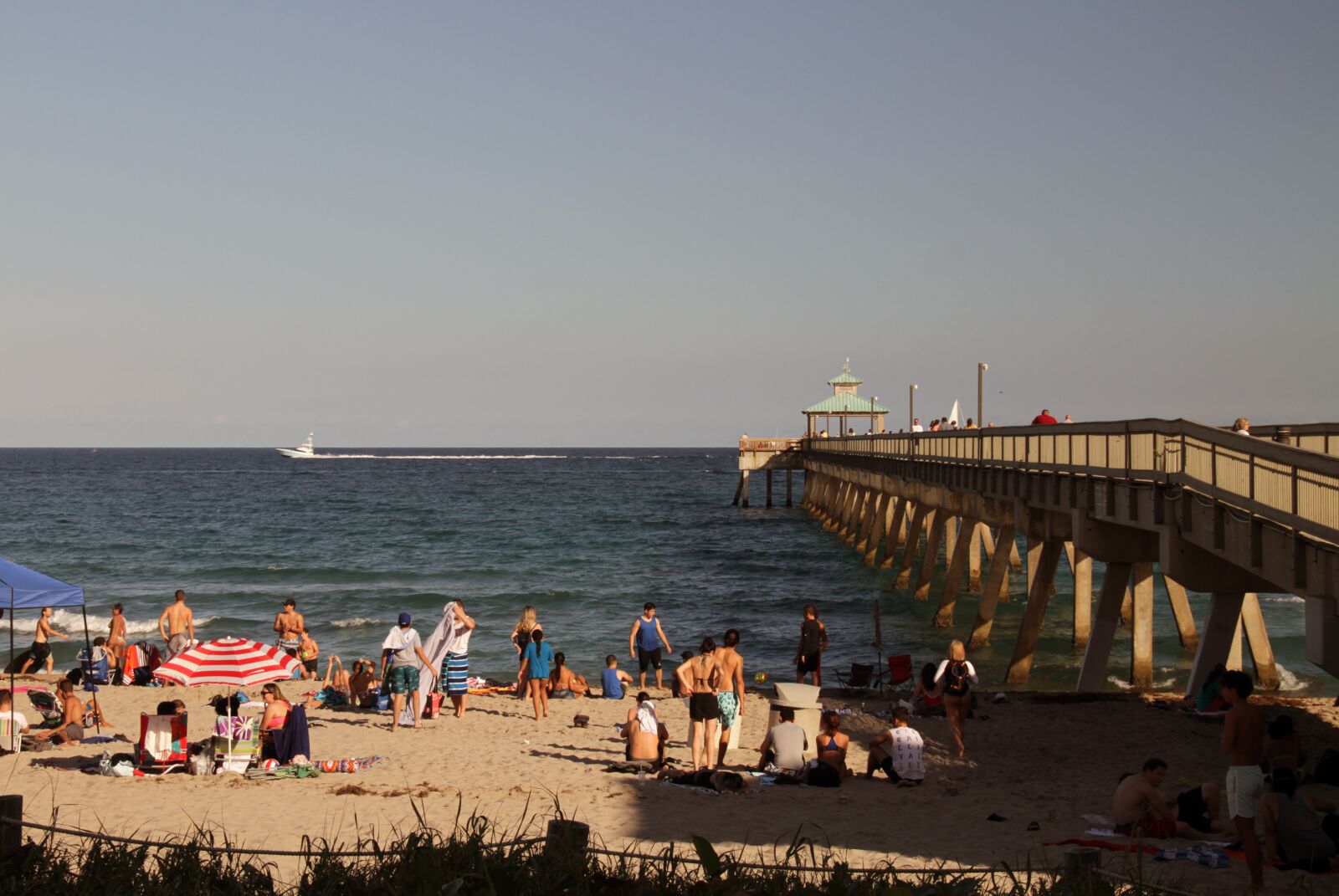 Canon EOS 7D sample photo. Pier, beach, jetty photography