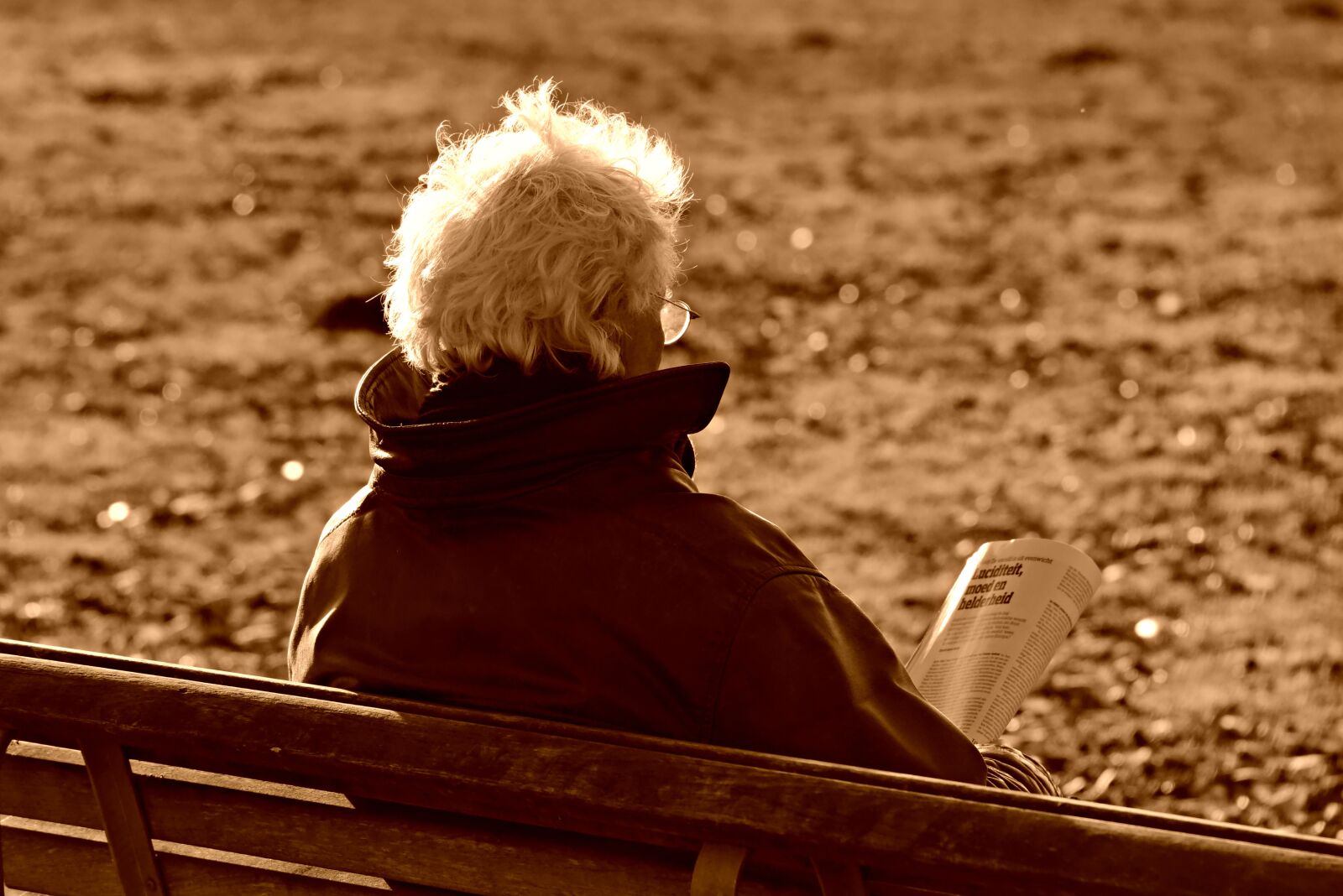 Nikon D750 sample photo. Elderly man, person, sitting photography