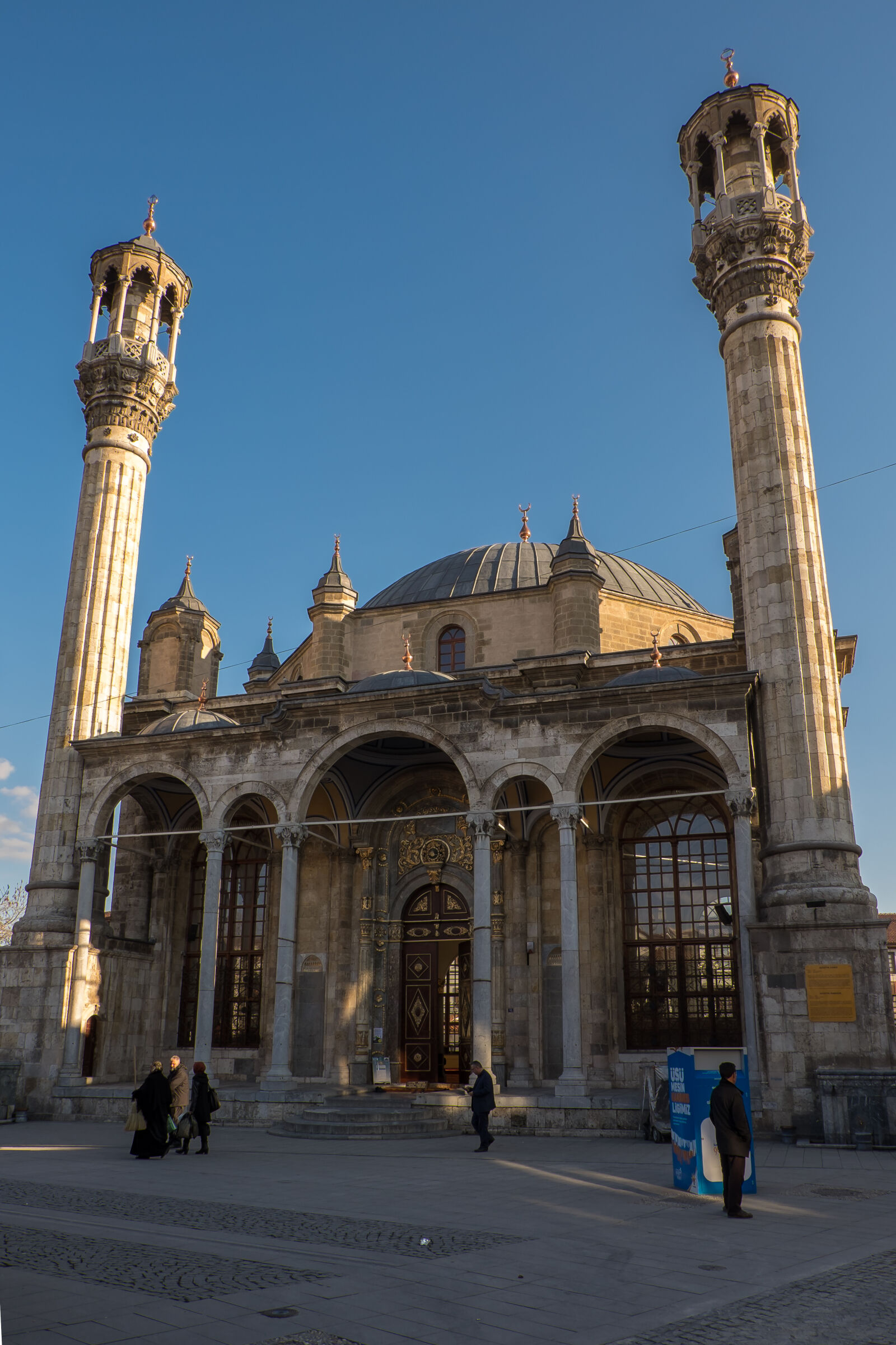 Fujifilm XC 16-50mm F3.5-5.6 OIS II sample photo. Aziziye, aziziye, cami, blue photography