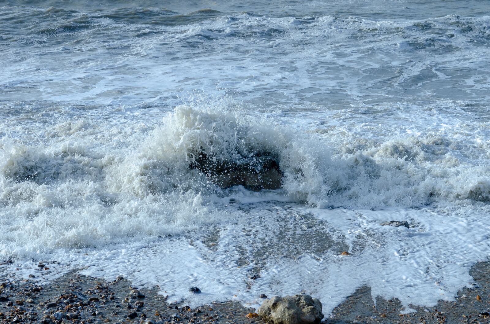 Nikon D7000 sample photo. Sea, wave, rock photography
