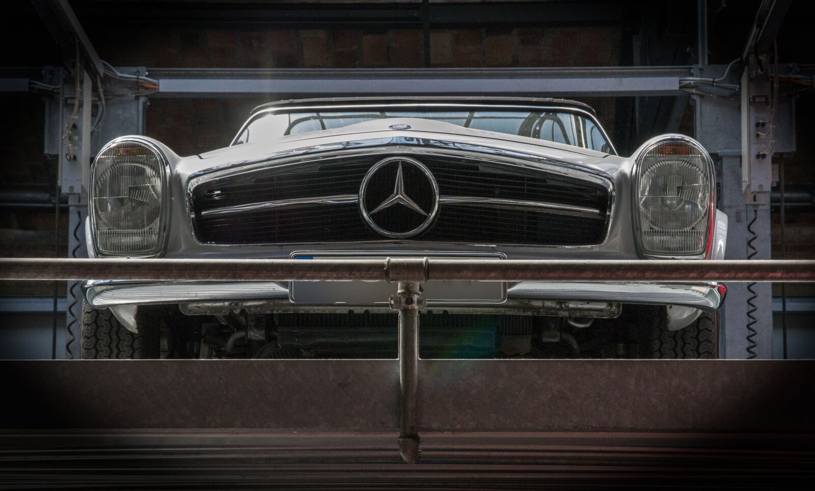 Pentax K-50 sample photo. Mercedes, cabriolet, oldtimer photography