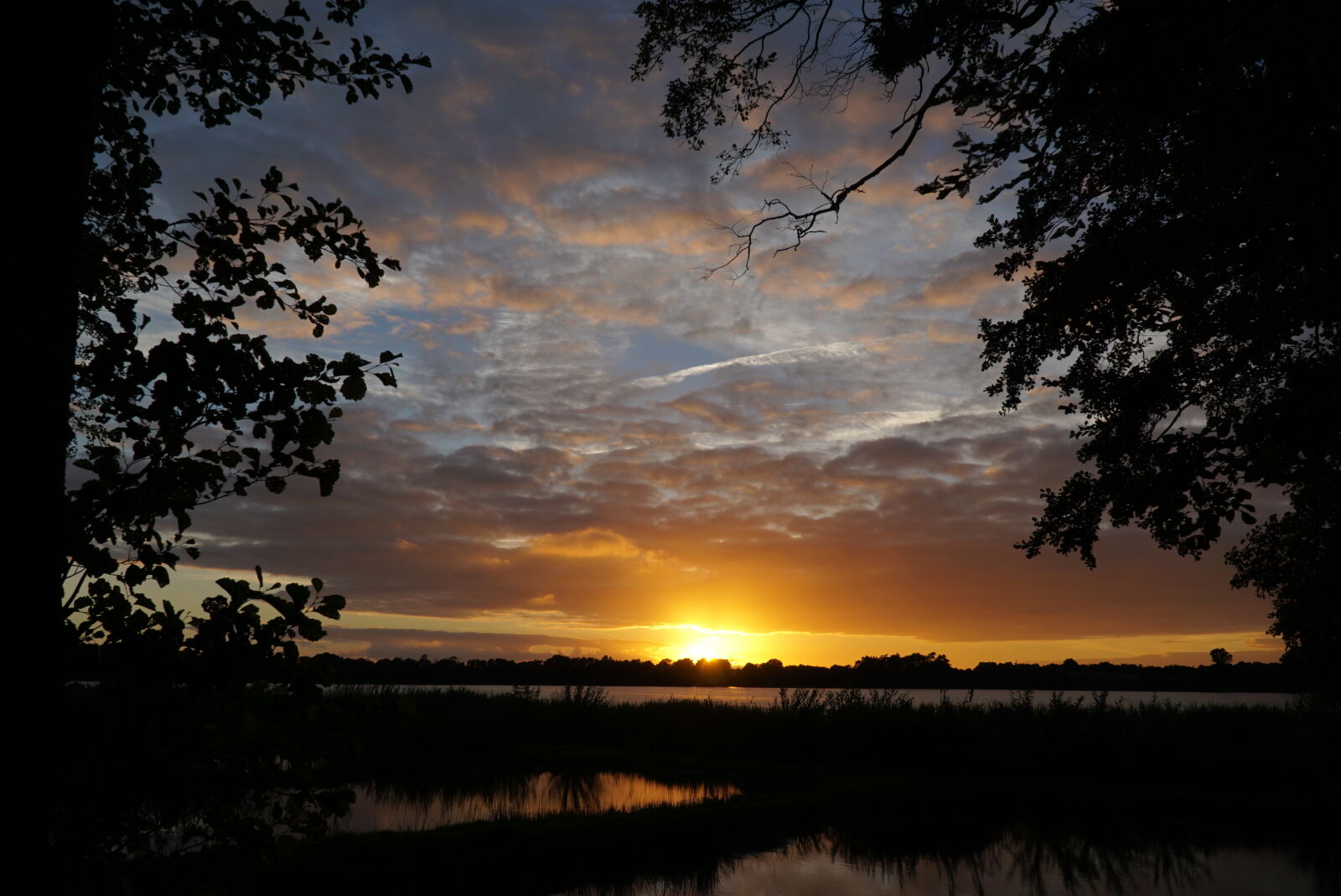 Sony E PZ 18-105mm F4 G OSS sample photo. Lake, summer, sunset photography