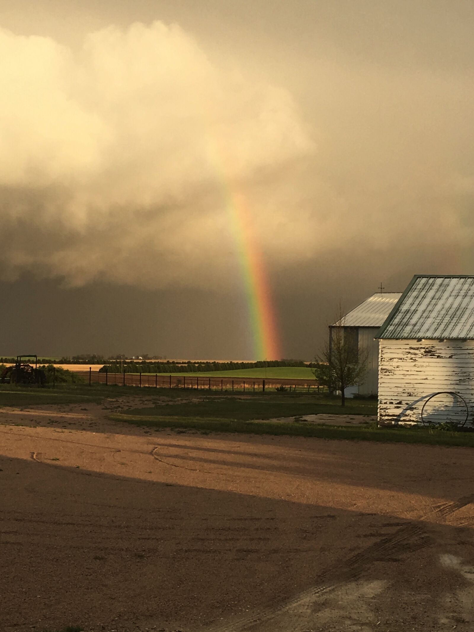 Apple iPhone 6s sample photo. Rainbow sky, weather, peace photography