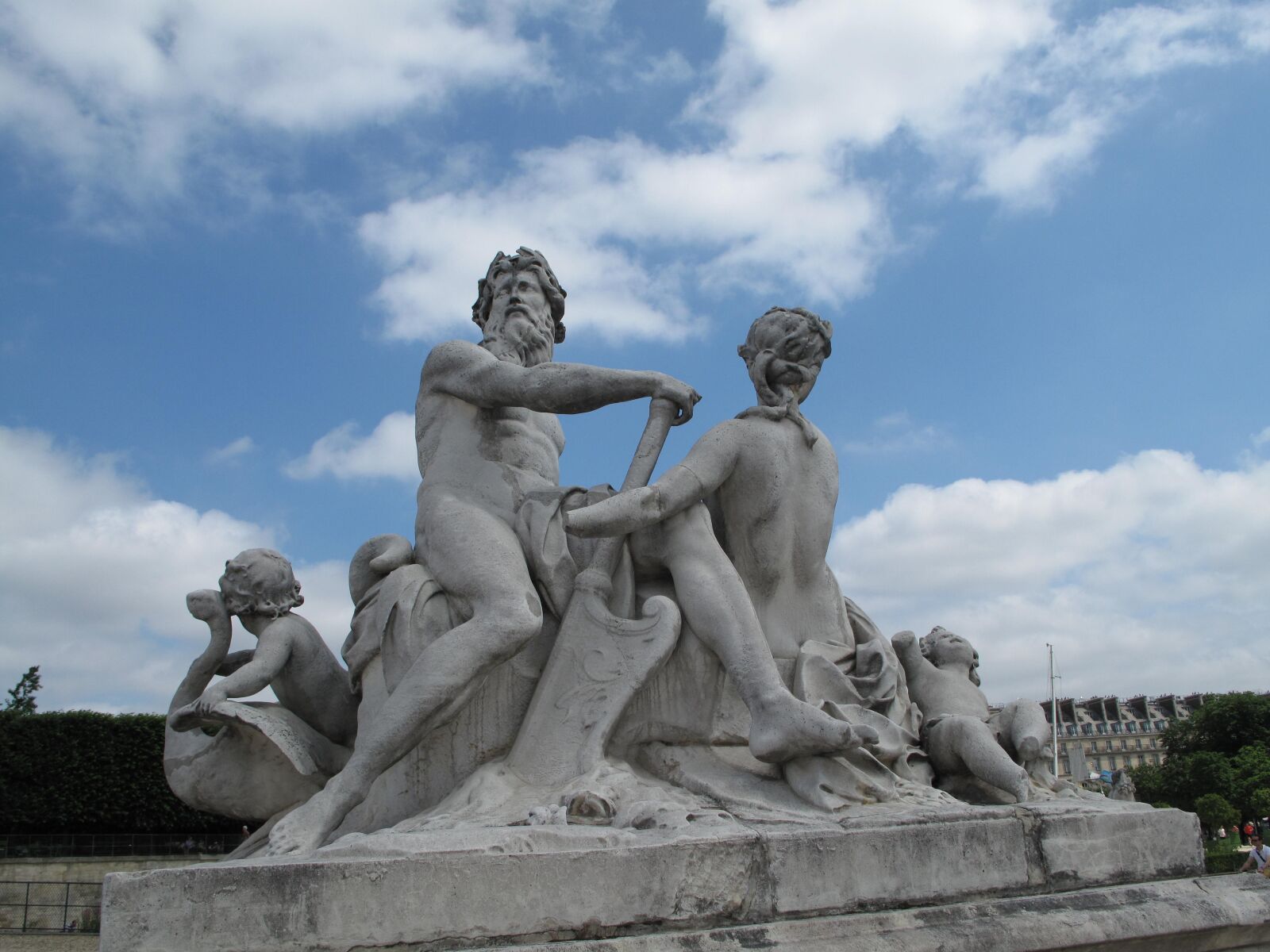 Canon PowerShot G10 sample photo. Paris, garden, tuileries photography