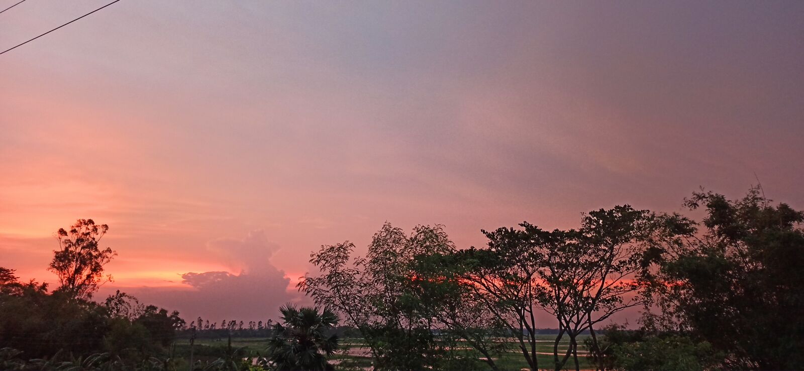 Xiaomi Redmi Note 8 Pro sample photo. Nature, evening sky, landscape photography