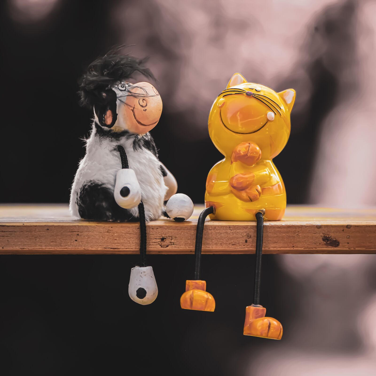 Nikon D7200 sample photo. Friends, figures, cow photography