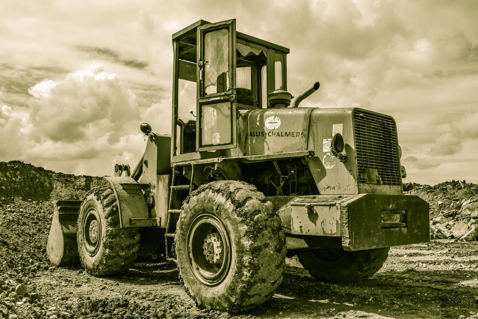 Nikon D3300 sample photo. Bulldozer, heavy machine, equipment photography