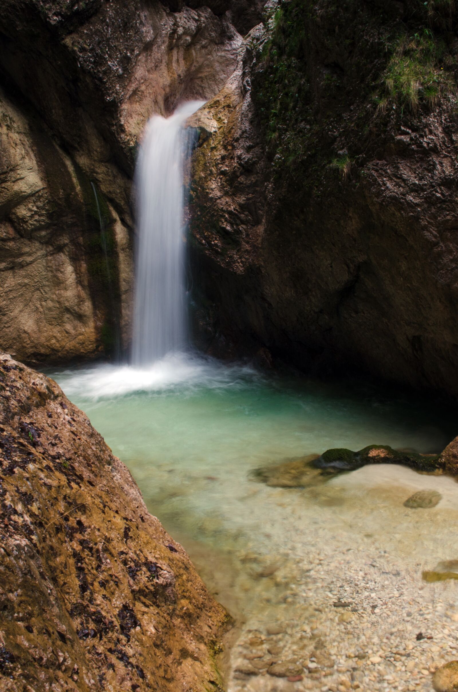 Nikon D5100 sample photo. Clammy, water, gorge photography