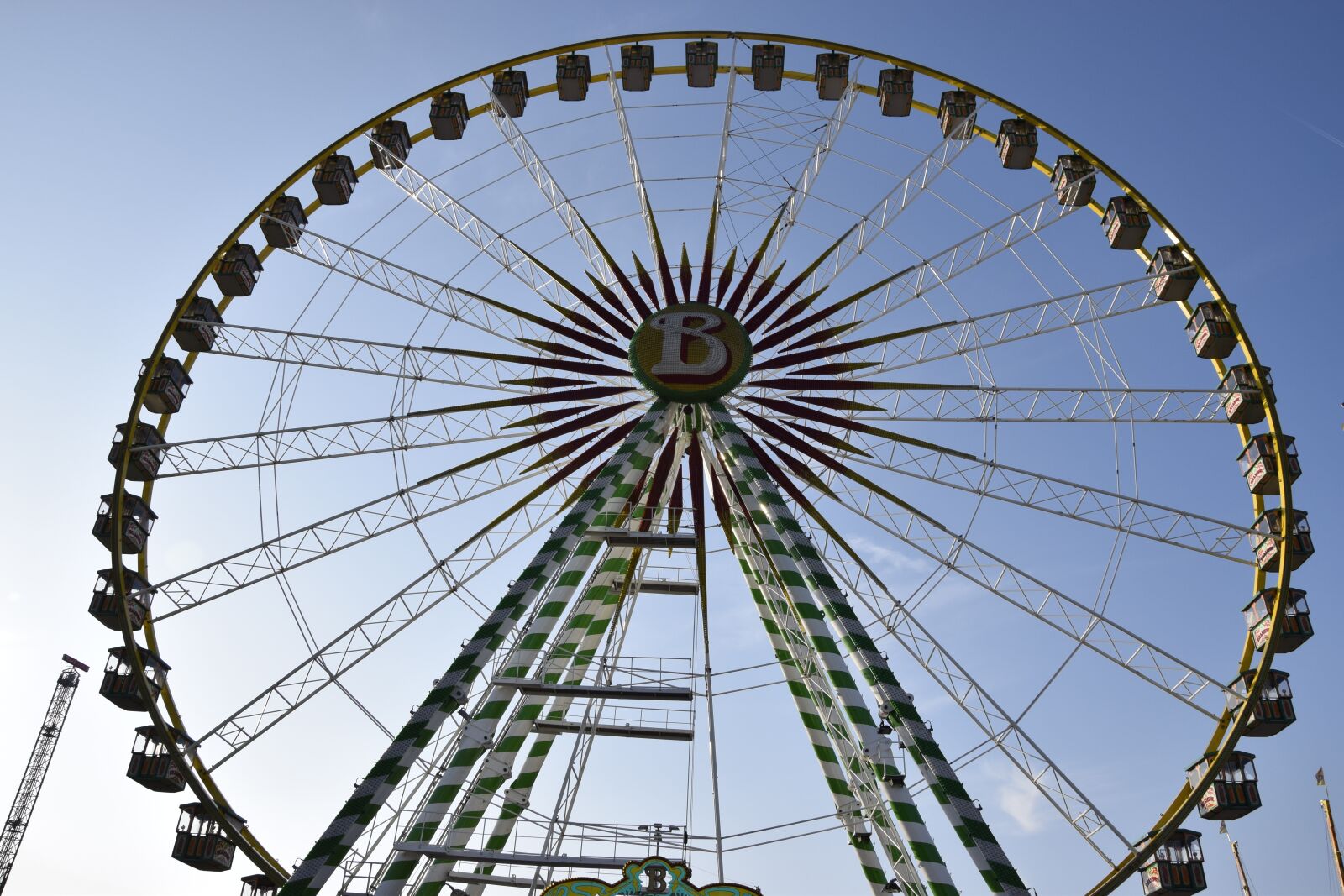 Nikon D3300 sample photo. Ferris wheel, wasen, spring photography