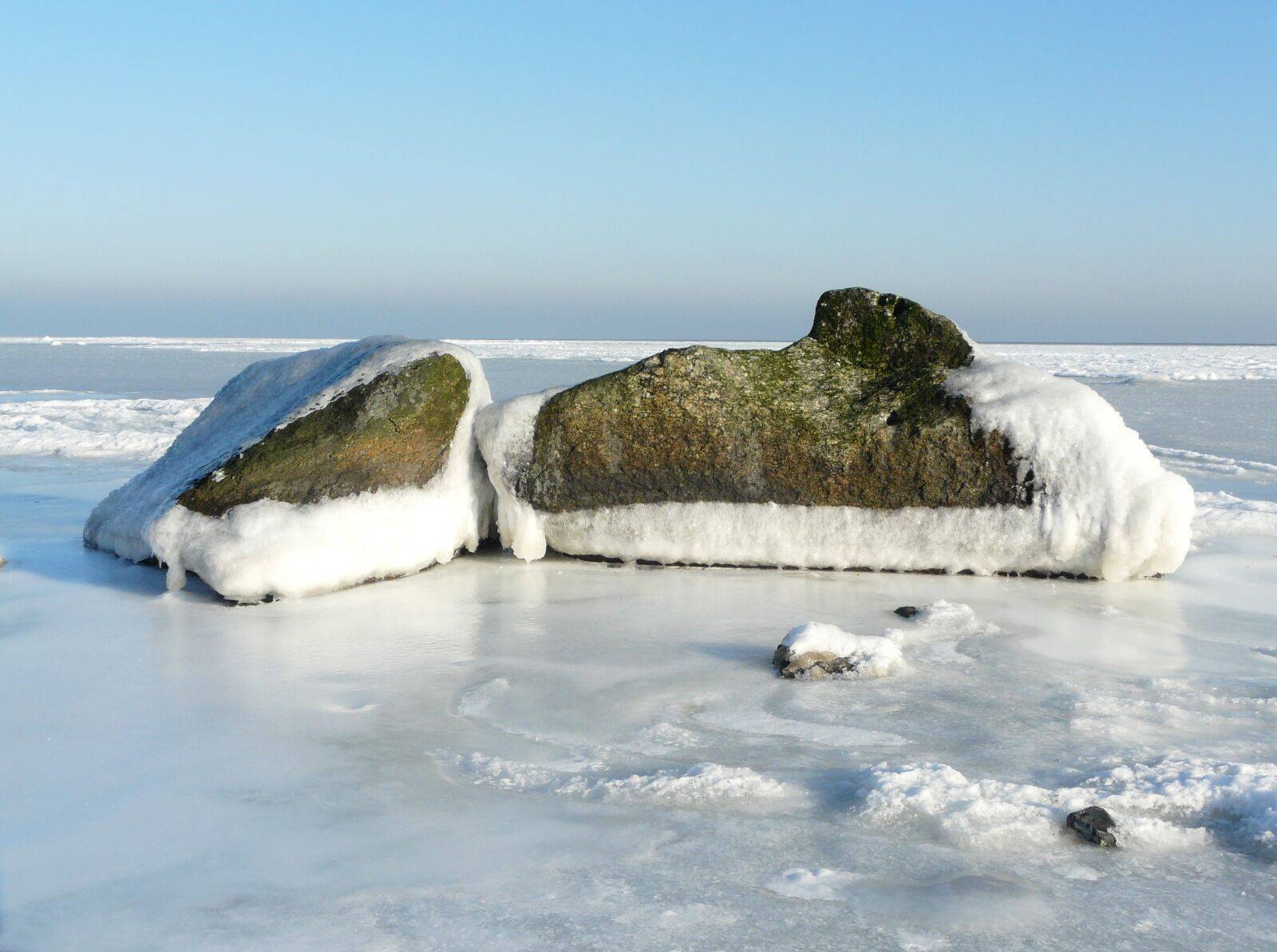 Panasonic DMC-FZ18 sample photo. Baltic sea, winter, baltic photography