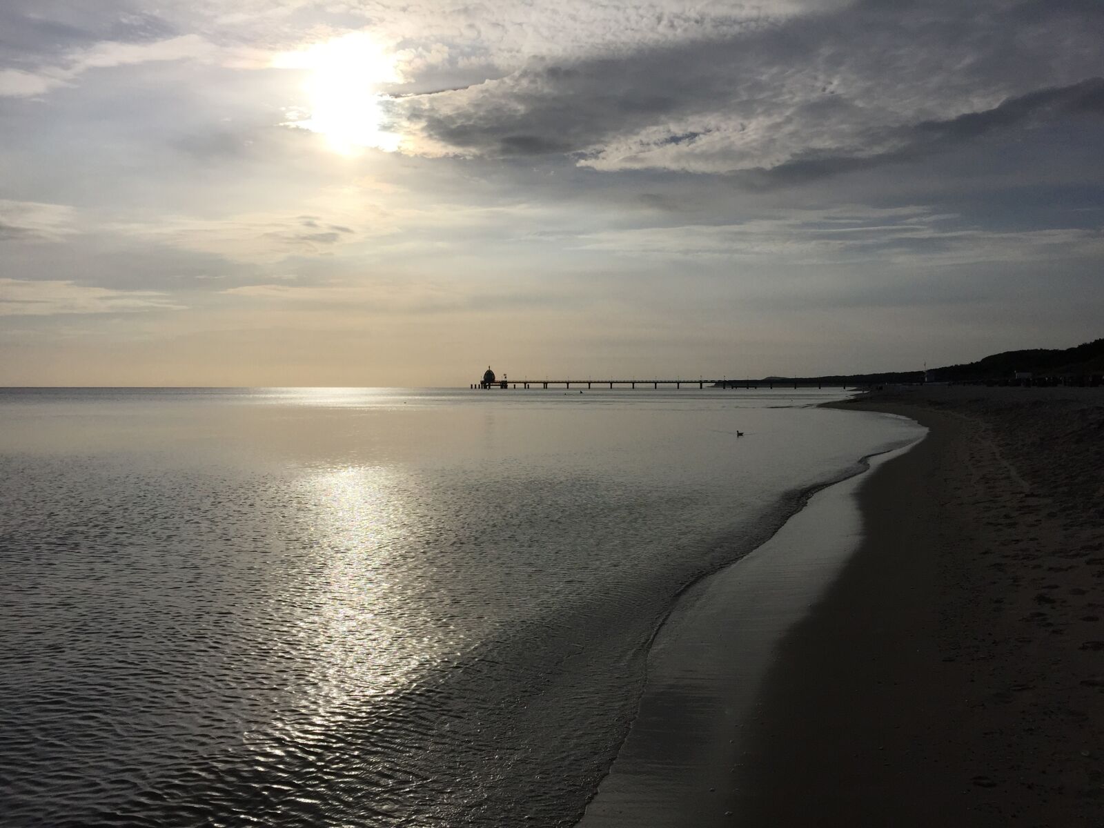 iPhone 6 back camera 4.15mm f/2.2 sample photo. Baltic sea, usedom, beach photography