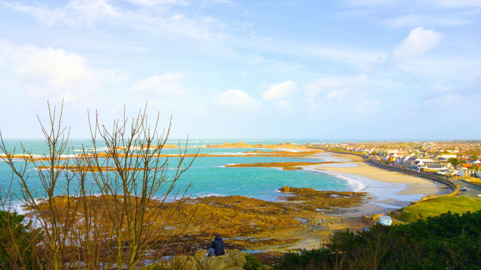 LG G4 sample photo. Guernsey, channel islands, beach photography