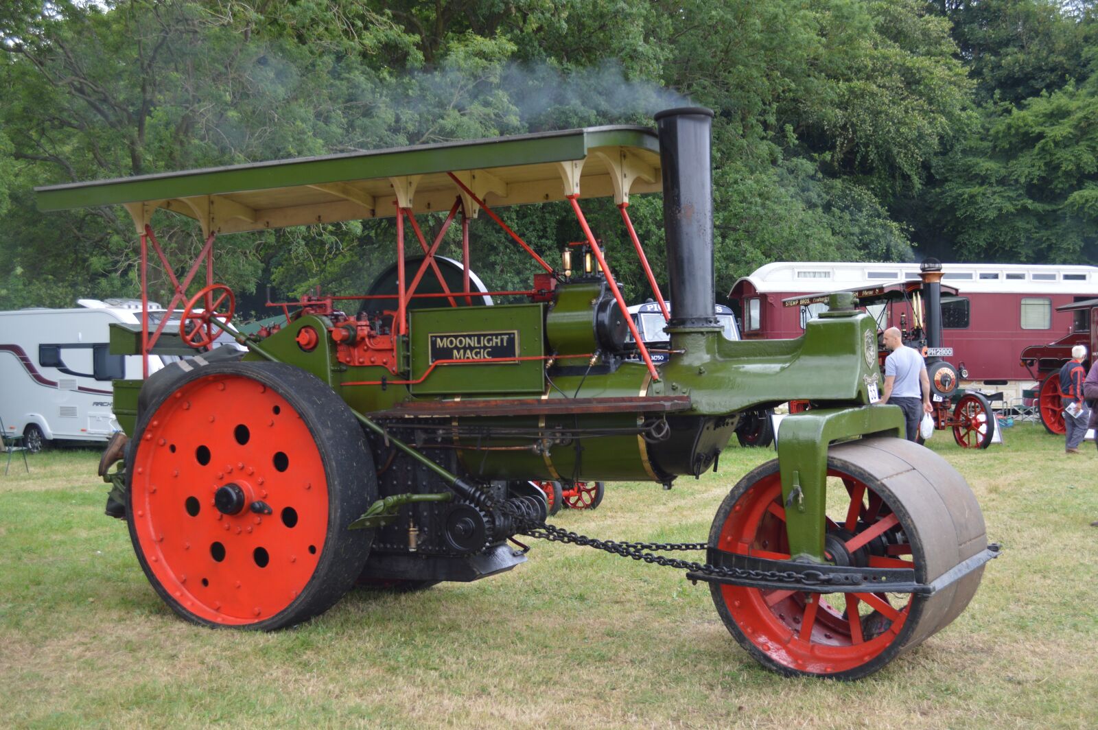 Nikon D3200 sample photo. Steam, engine, traction engine photography