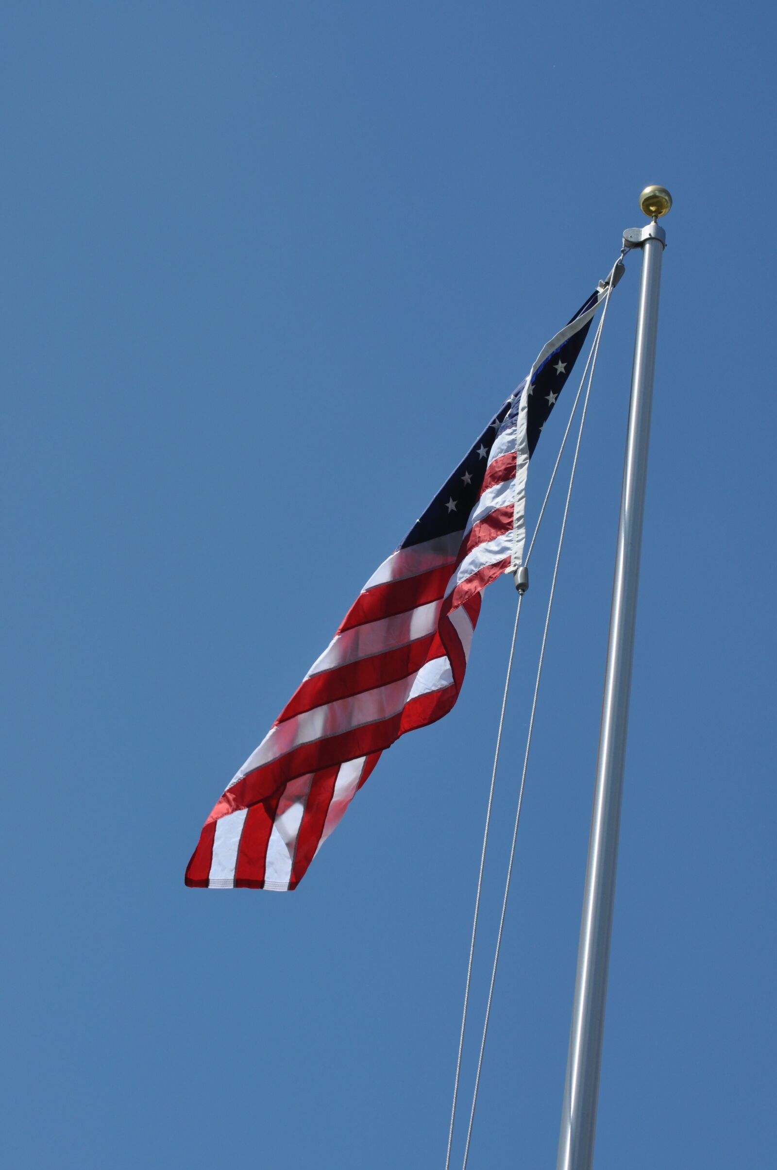Nikon D5000 sample photo. Wind, sky, flag photography