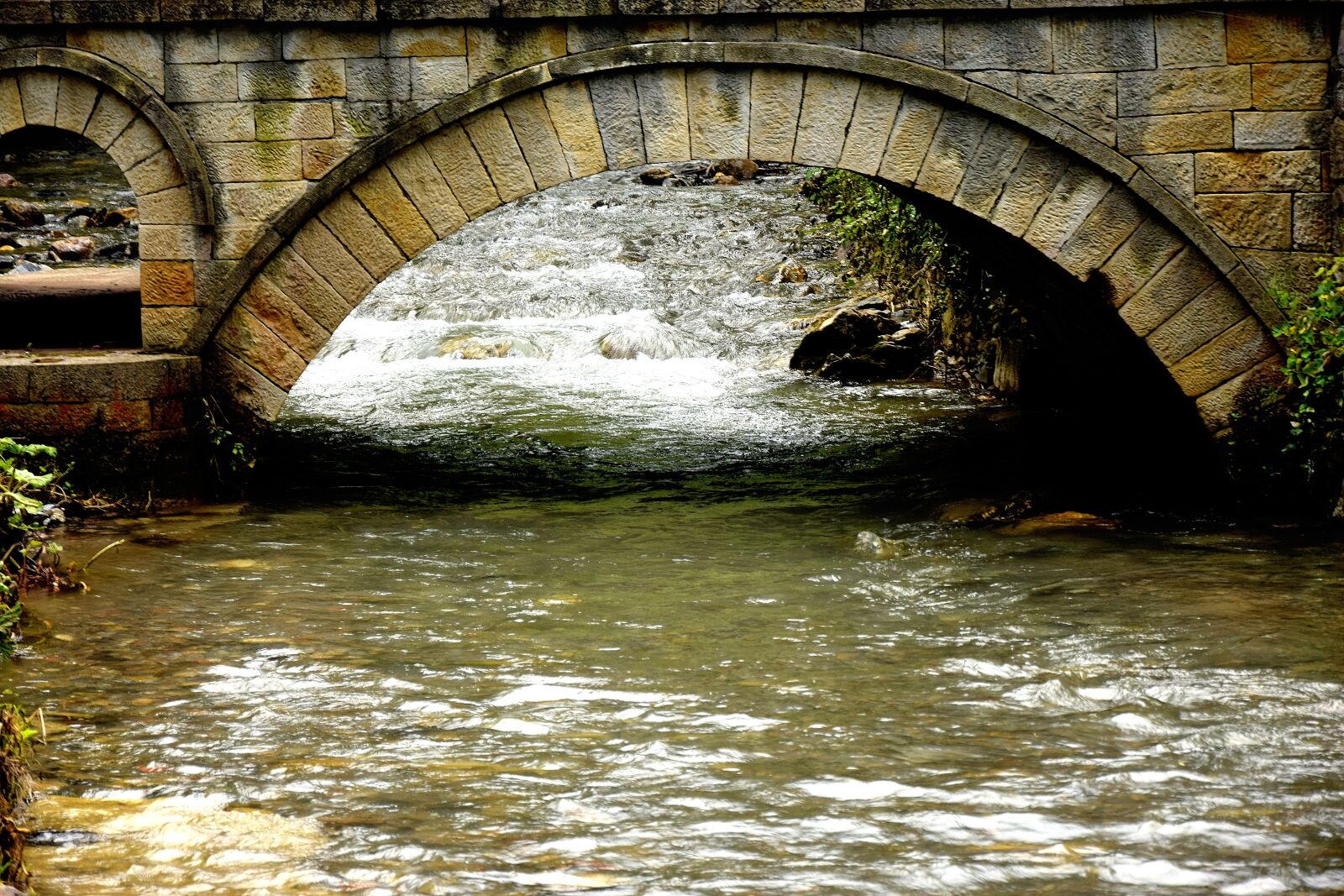 Nikon D3300 sample photo. Footbridge, the yantra river photography