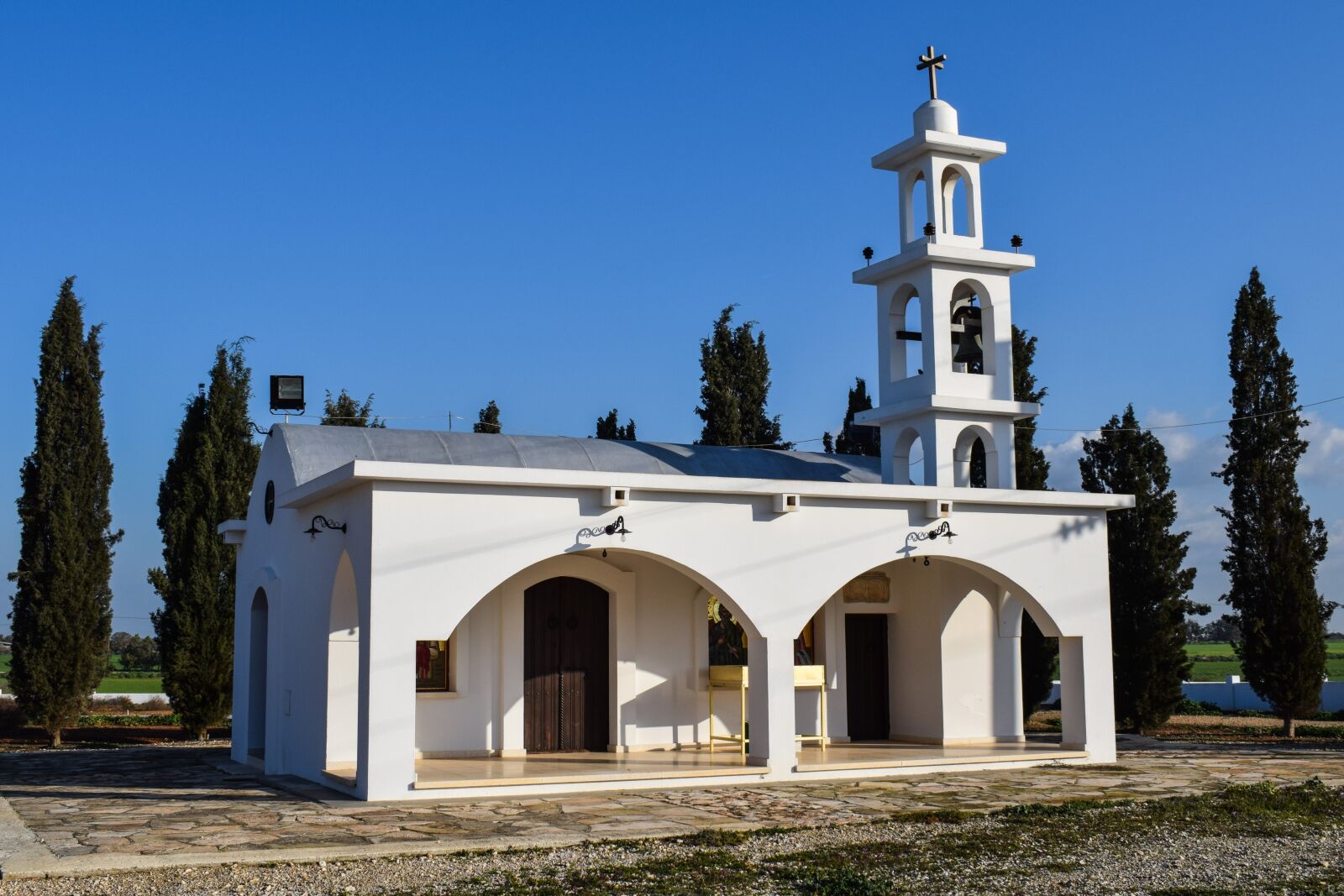 Nikon D3300 sample photo. Cyprus, avgorou, chapel photography