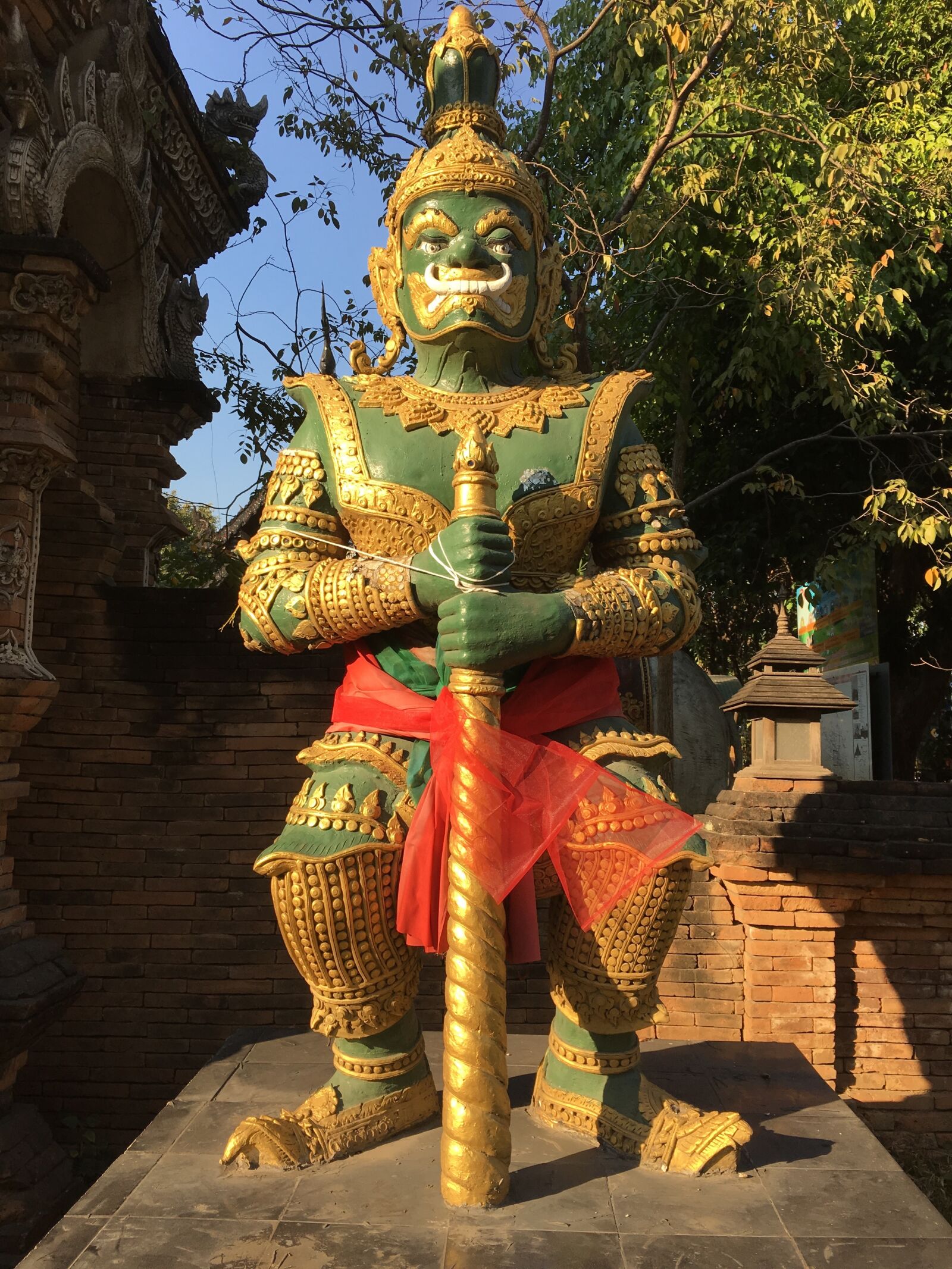 Apple iPhone 6s sample photo. Thailand, deity, artifact photography