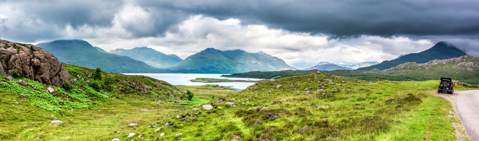 Nikon D5200 sample photo. Scotland, landscape, panorama photography