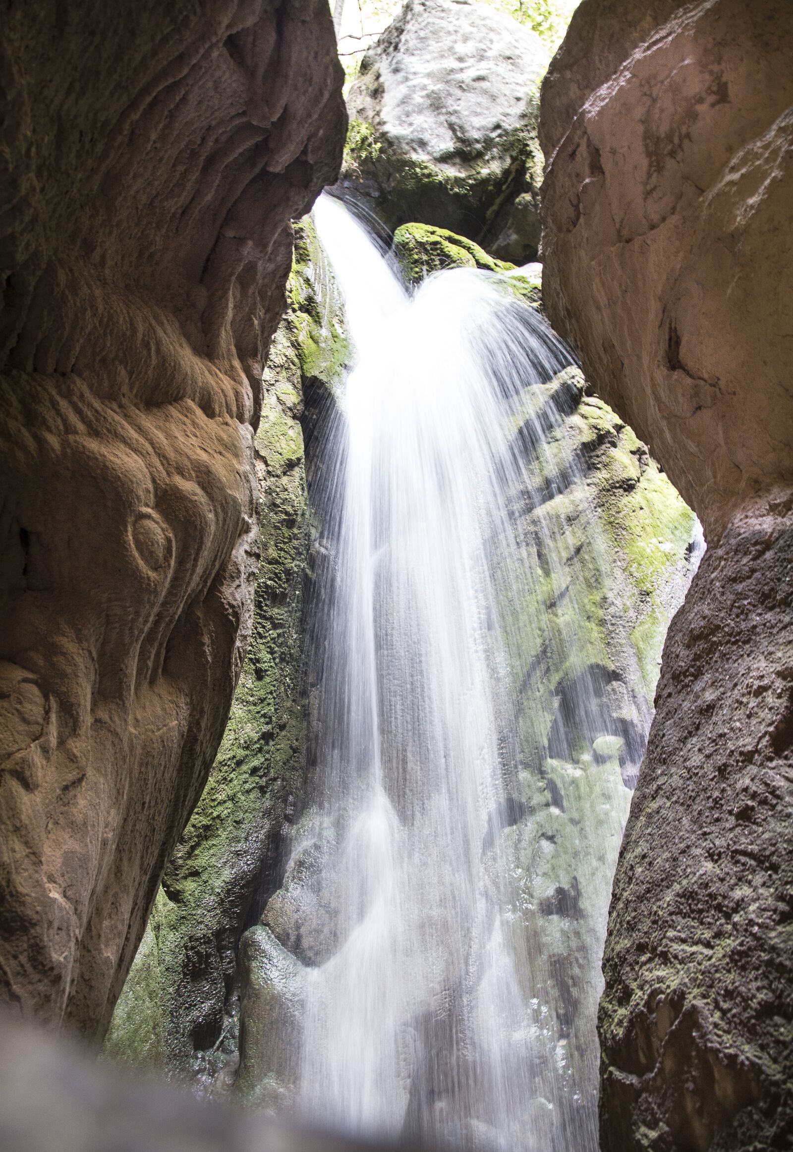 Canon EOS 6D + Canon EF 24-105mm F4L IS USM sample photo. Waterfall, mountain, natural water photography