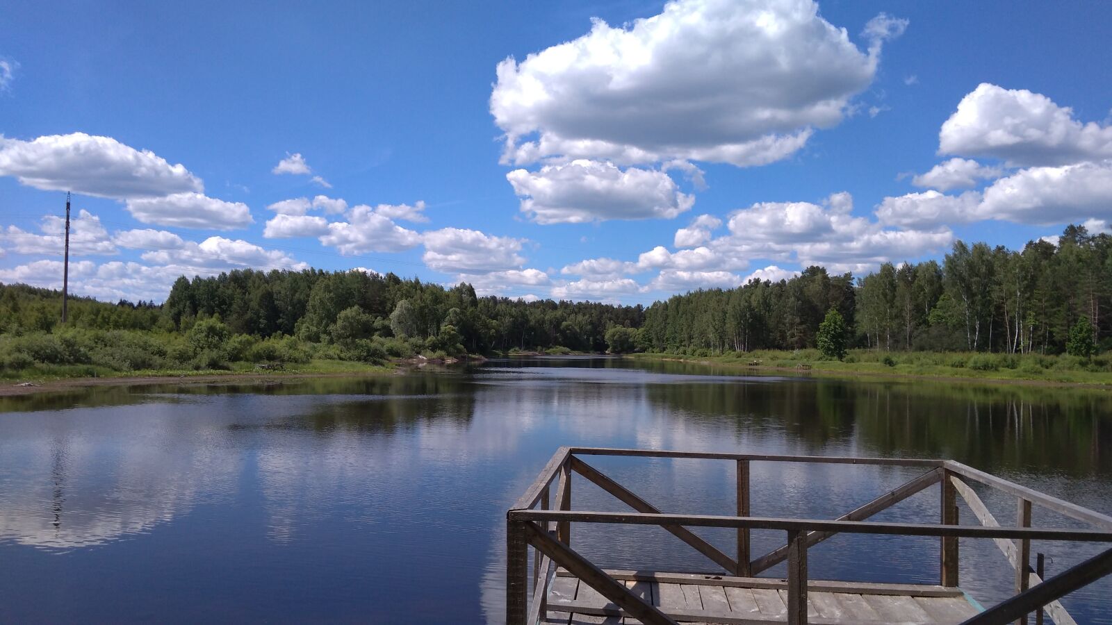 Xiaomi Redmi 4A sample photo. Forest, lake, nature photography