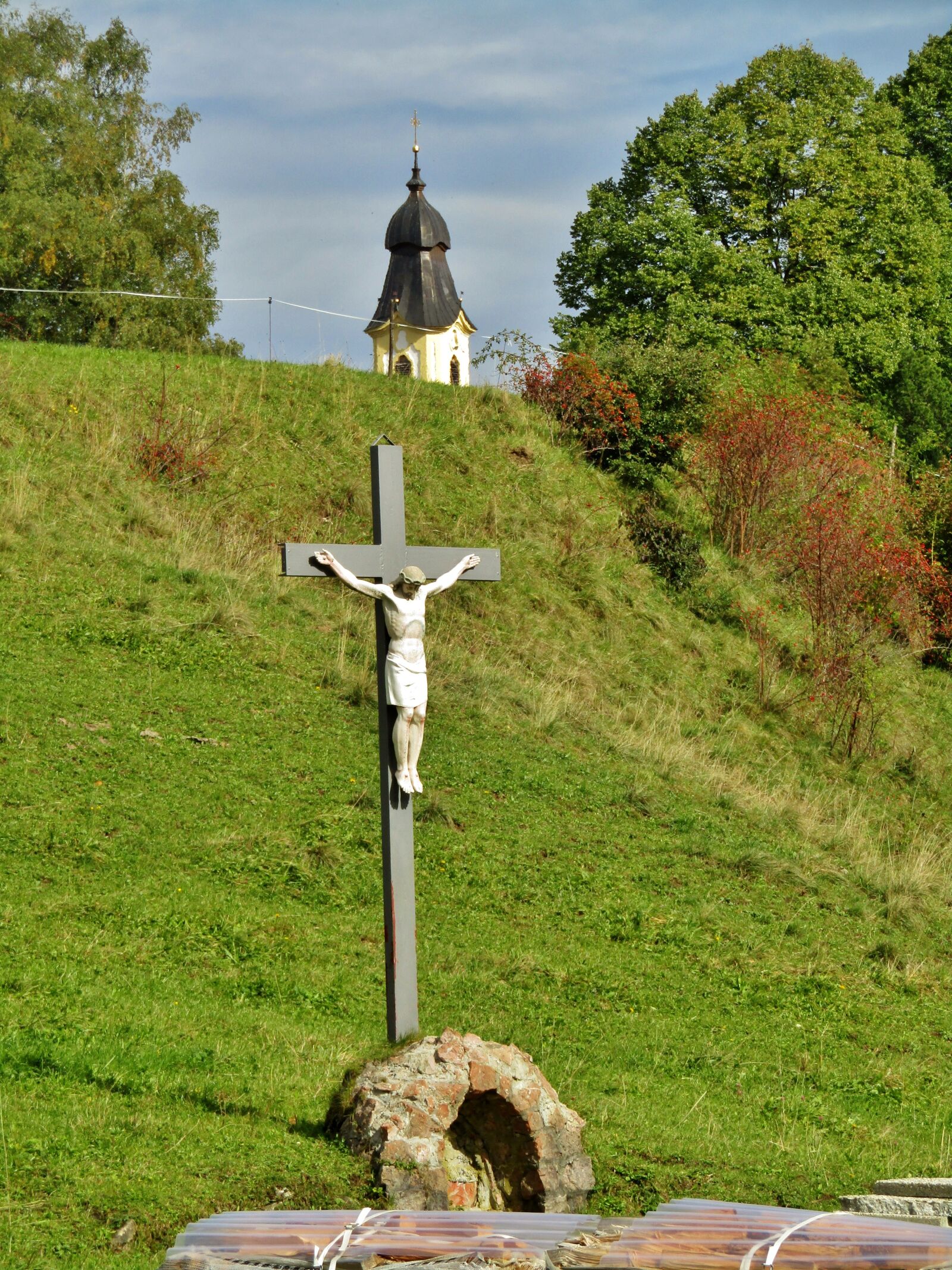 Canon POWERSHOT SX432 IS sample photo. Steeple, tower, cross photography