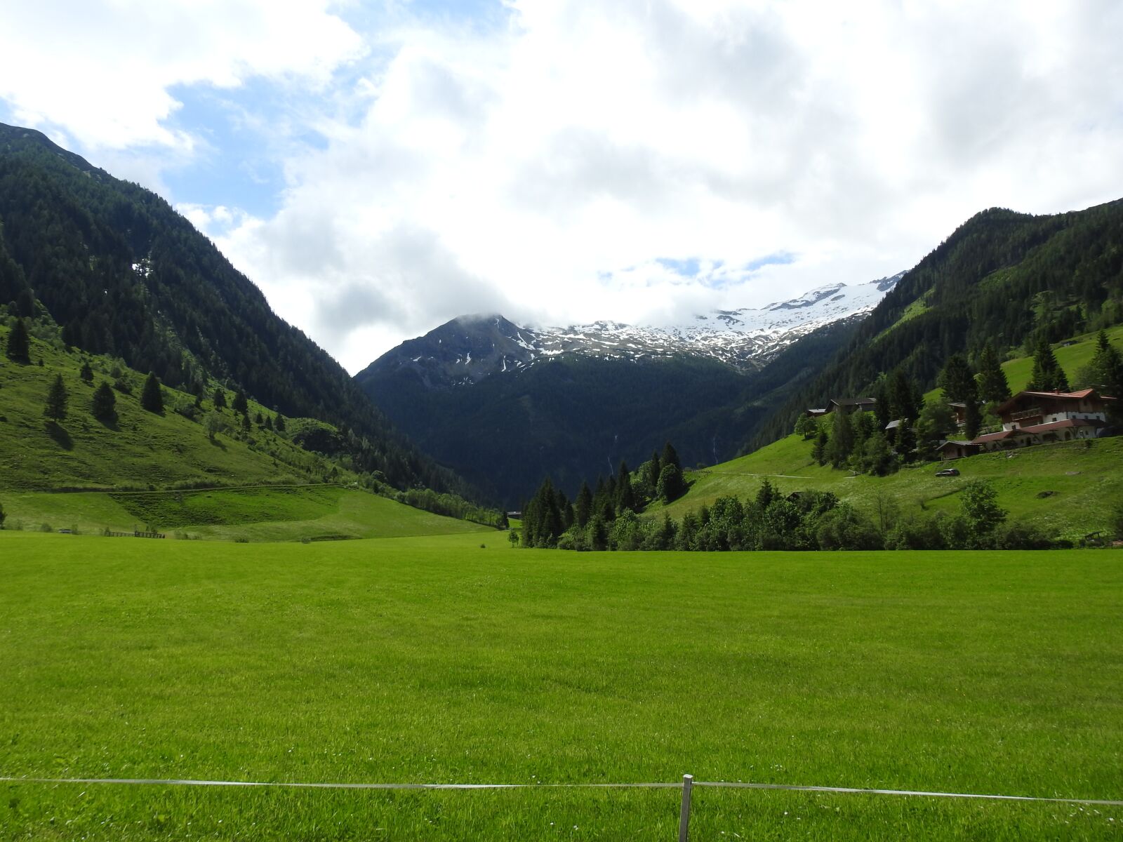 Nikon Coolpix P900 sample photo. Austria, mountains, meadow photography