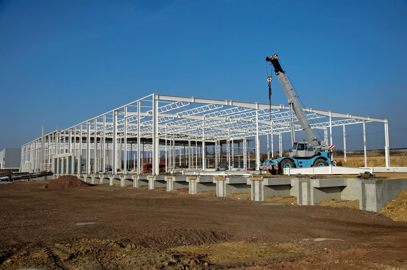 Nikon D90 sample photo. Work industrial, civil works photography