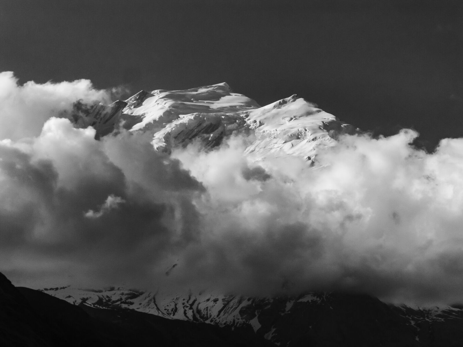 Canon PowerShot S100 sample photo. Himalayas, mountain, cloudy photography