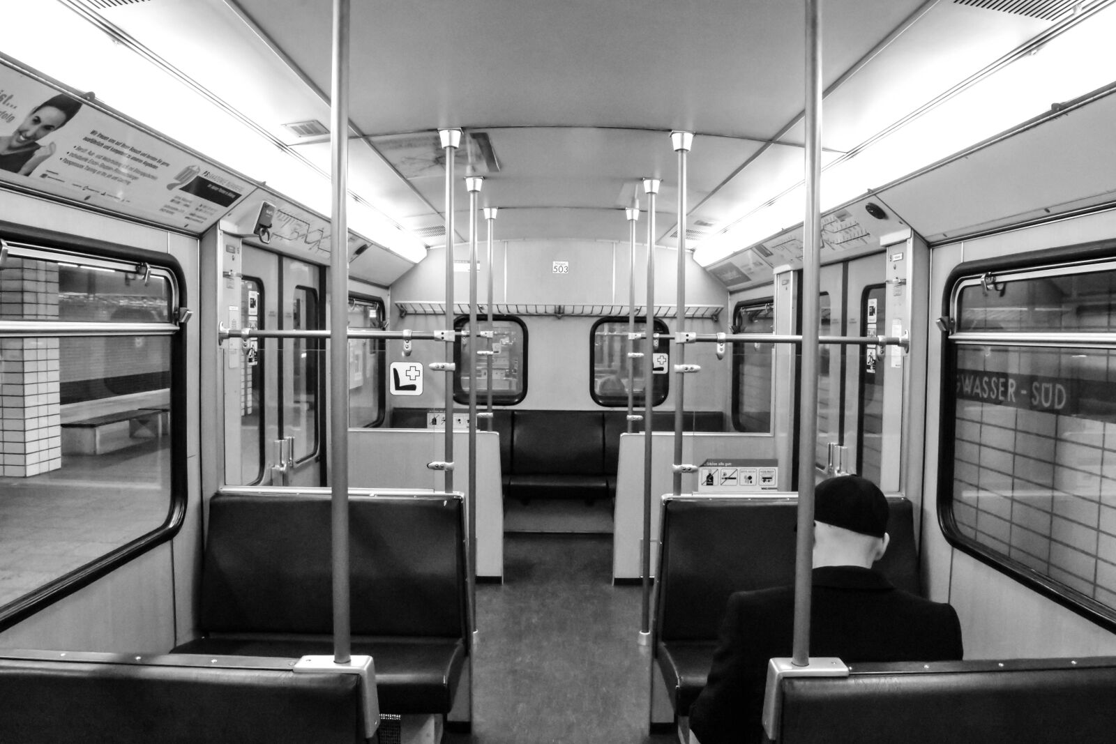 Nikon D3400 sample photo. Train, wagon, metro photography